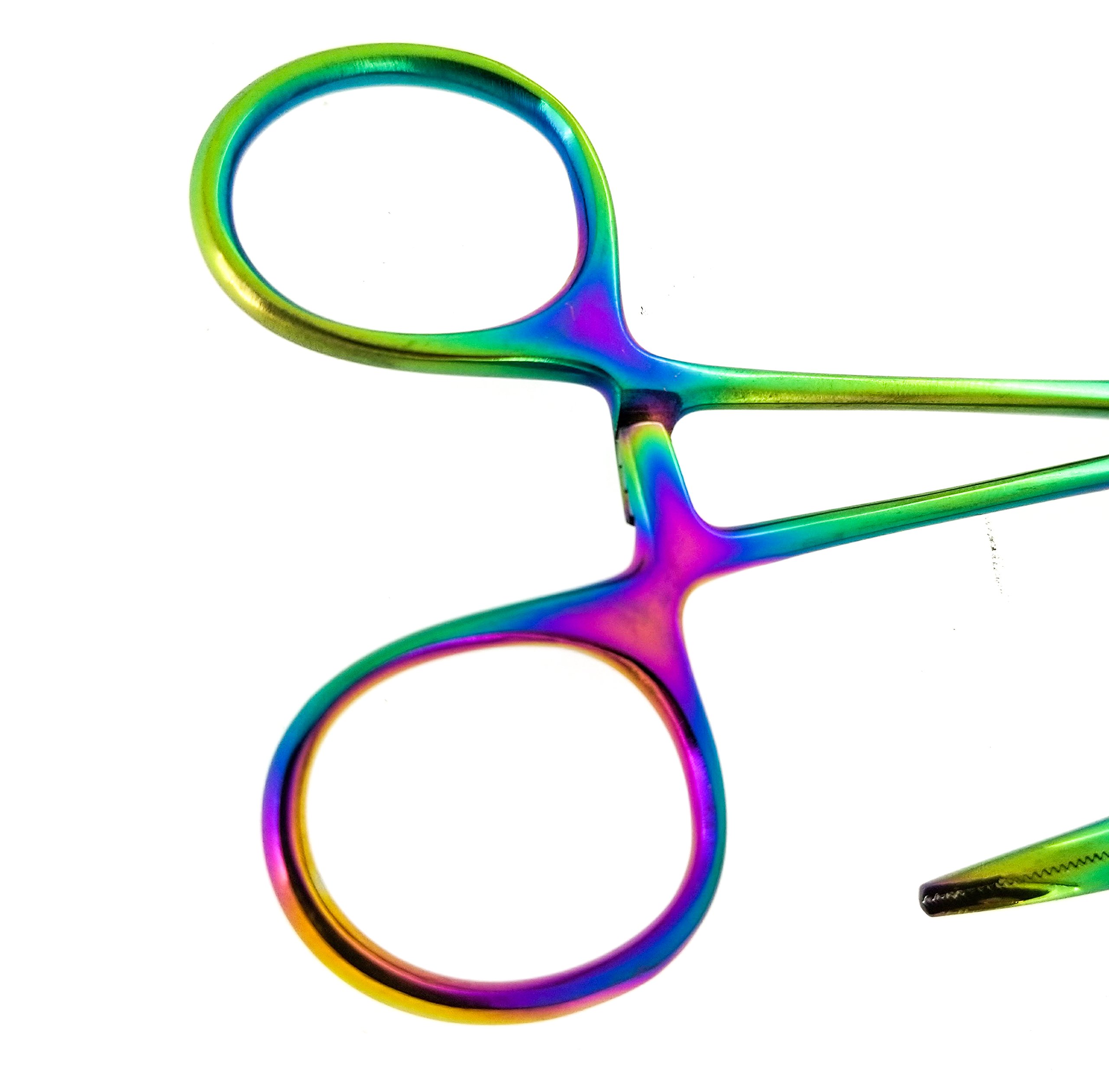 Rainbow Bandage Scissors 5.5 Inch - Stainless Steel Lister Scissors For Nurses, EMT, Students - View #3