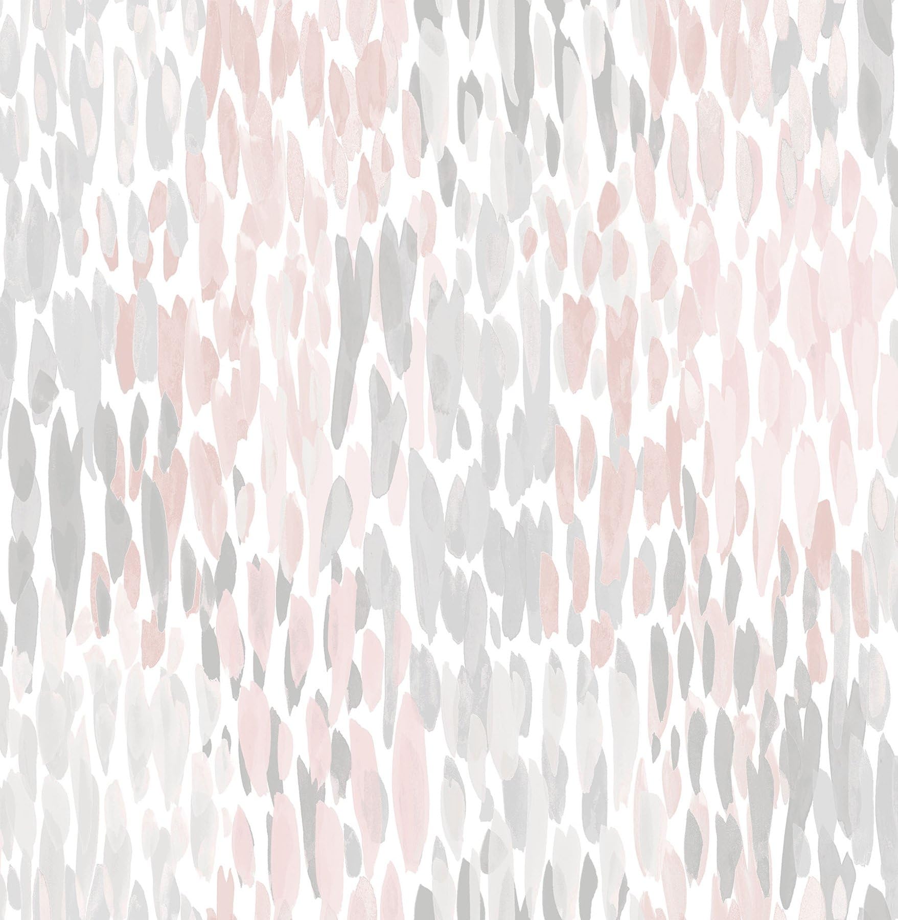 Nuwallpaper Nu2920 Blush Make It Rain Peel & Stick Wallpaper