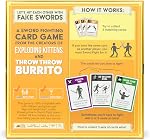 Frappons-Nous avec des Épées Factices par Exploding Kittens - 3-6 Joueurs - Âges 7+ - 15 Minutes de Jeu - Un Jeu de Cartes de Combat à l'Épée - Jeu de Fête, Soirée Jeux en Famille, Jeu de Cartes pour Enfants et Adultes