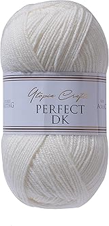 DK Double Knitting Yarn 100g (1, Ivory)