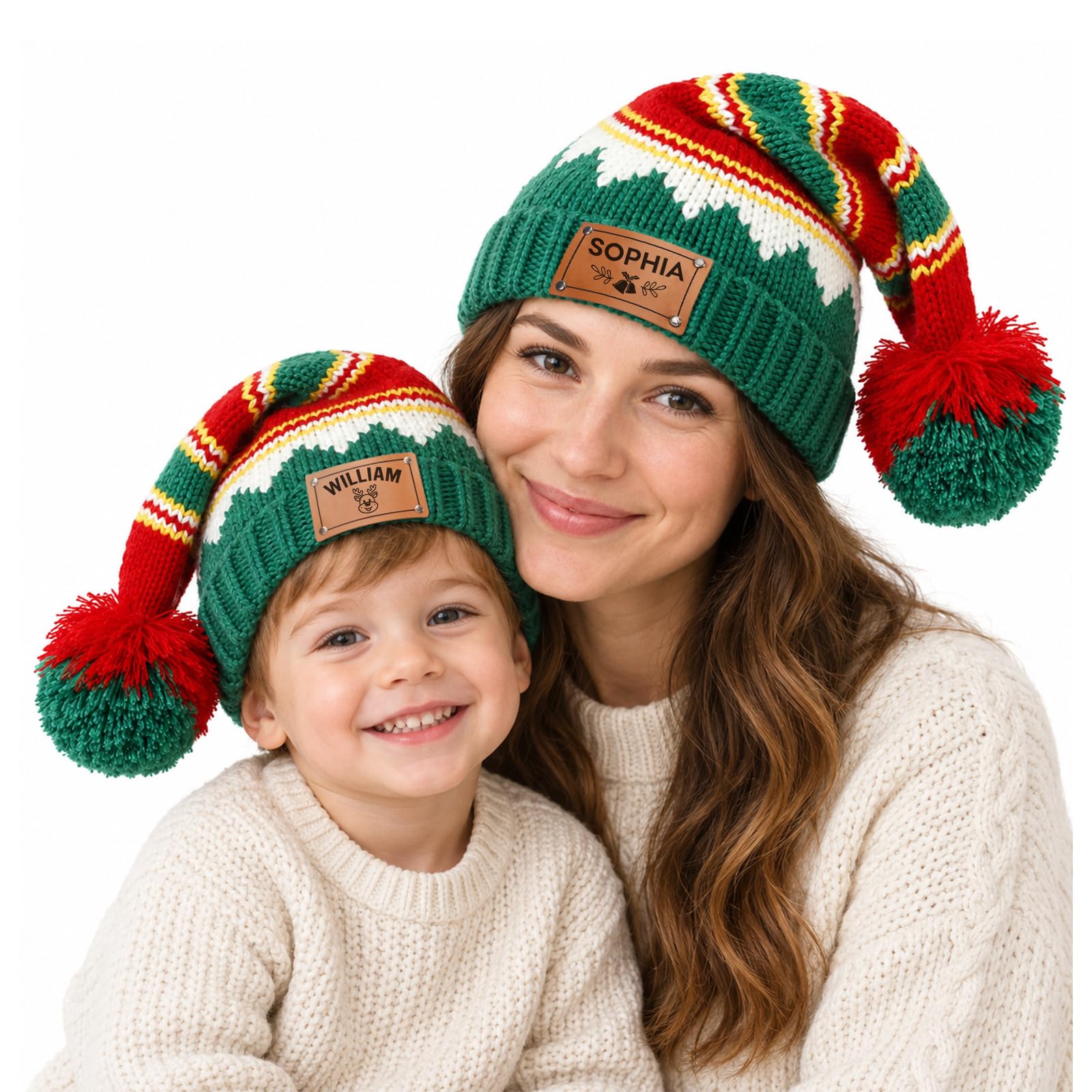 Custom Santa Hat for Adult Kids Personalized Gift Christmas Hats