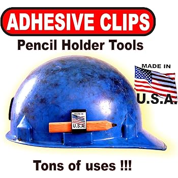 hard hat pencil holder