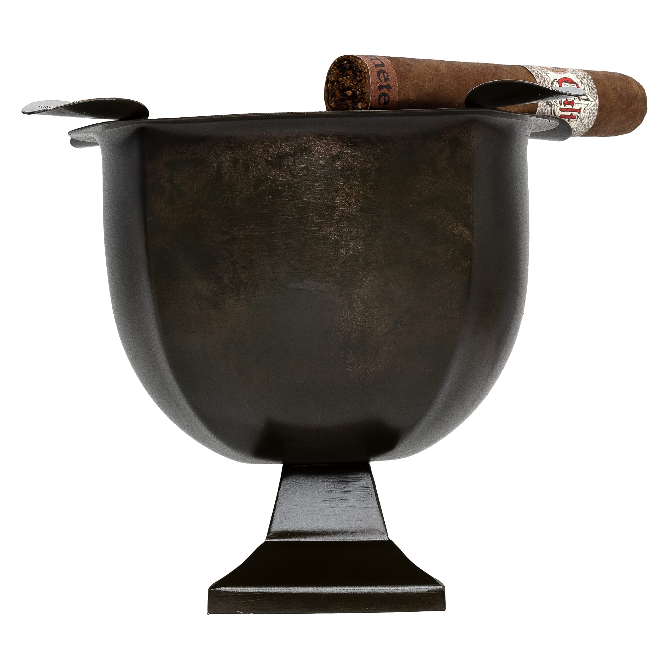 Amazon.co.jp: Stinky Cigar AshtraysボックスPressed灰皿、古いPatina