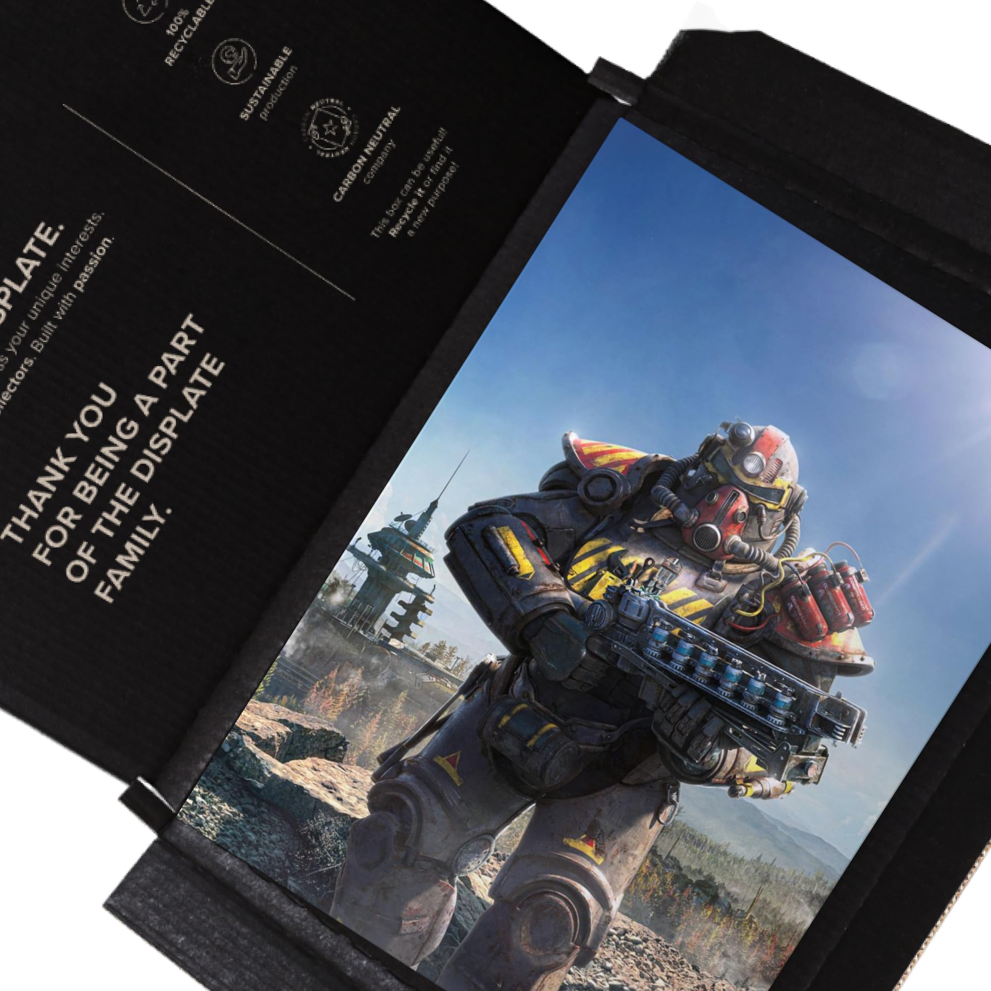 Amazon.com: Displate Official Fallout Metal Poster Magnetic