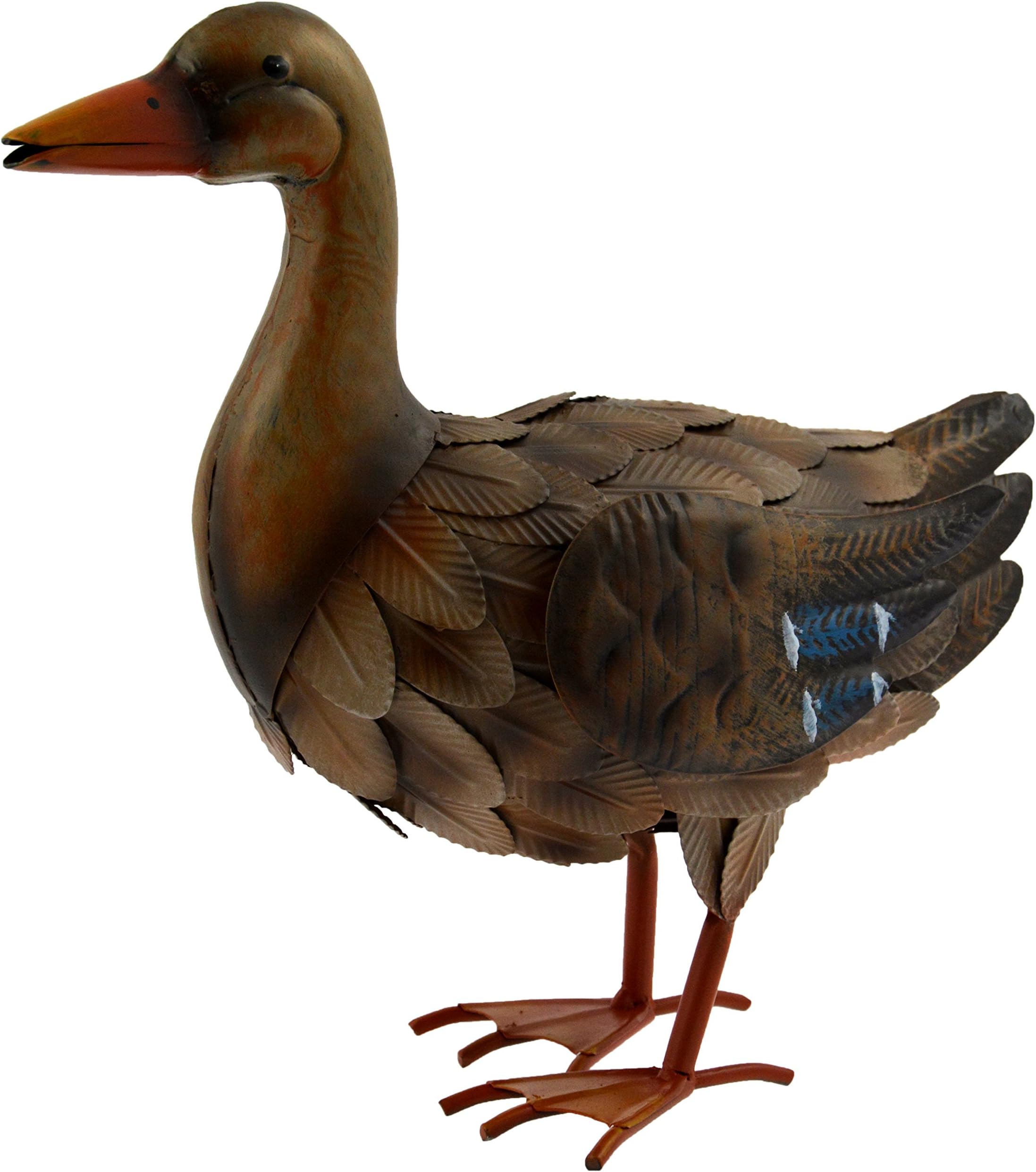 Green Jem Metal Duck Garden Decoration