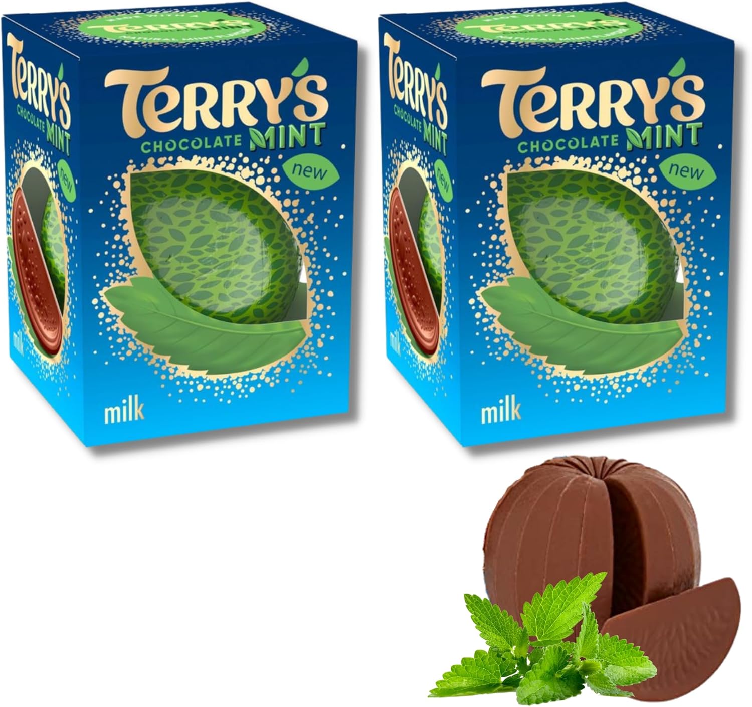 Terrys Mint Chocolate Orange Bundle 2 x 175g Terrys Chocolate Orange