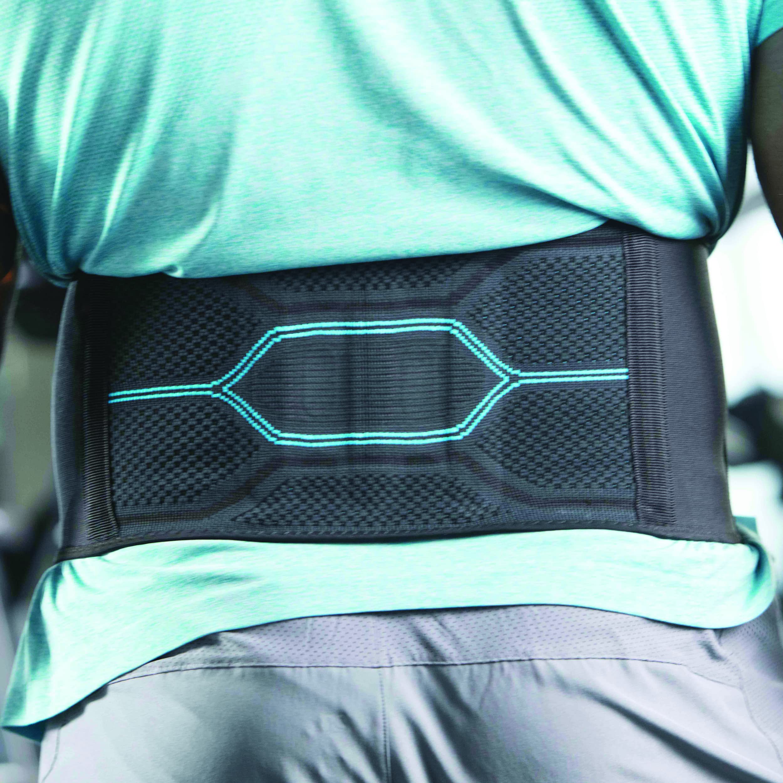 Copper Fit ICE Unisex Adjustable Compression Back Brace Infused with