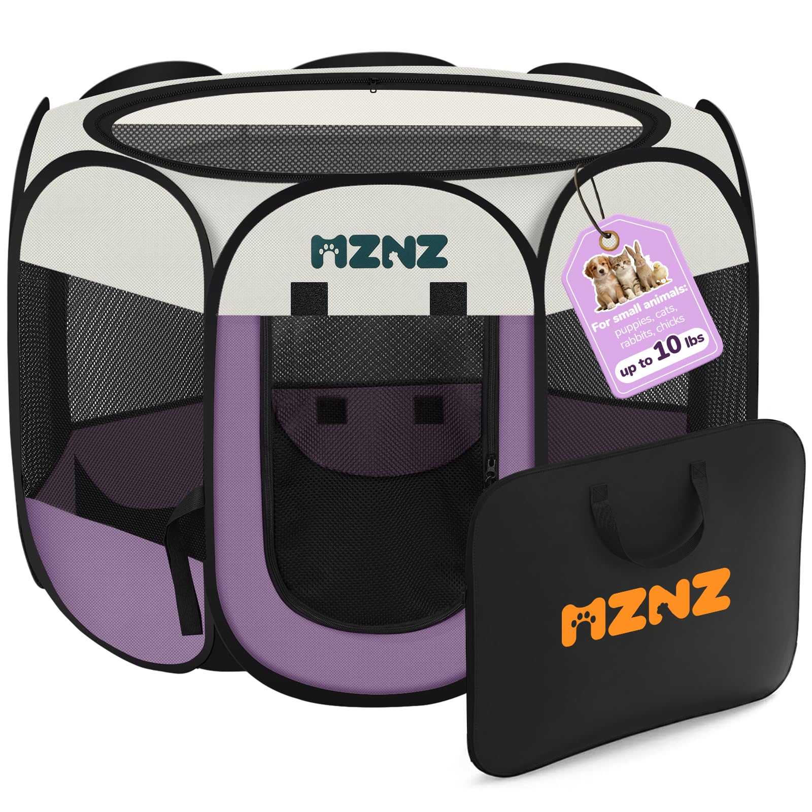 MZNZ Dog Cat Playpen - cat doors steps nets and pens | Mubboo