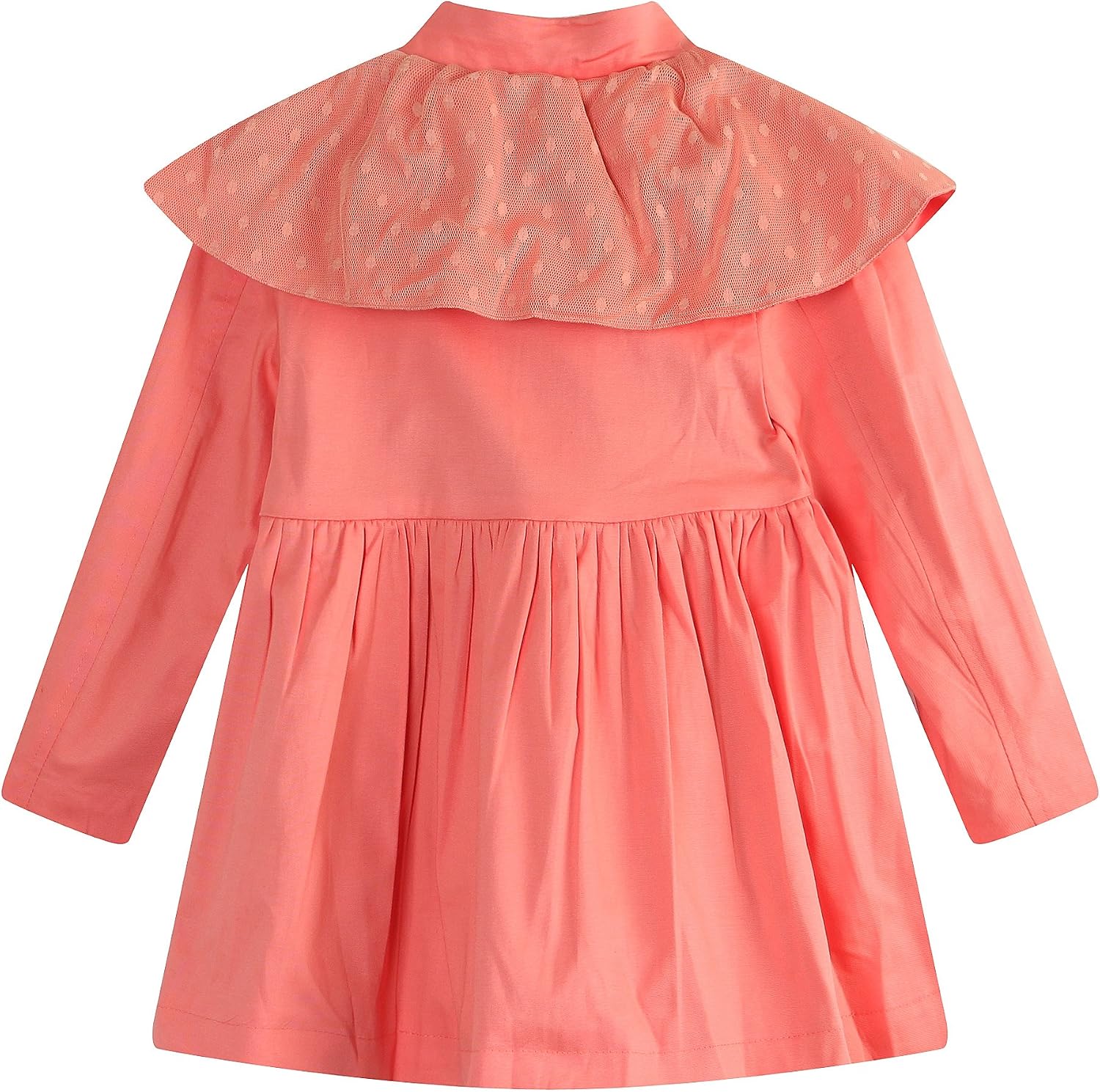 Richie House Girls' Princess Coat with Cape Size 2-8 RH1780