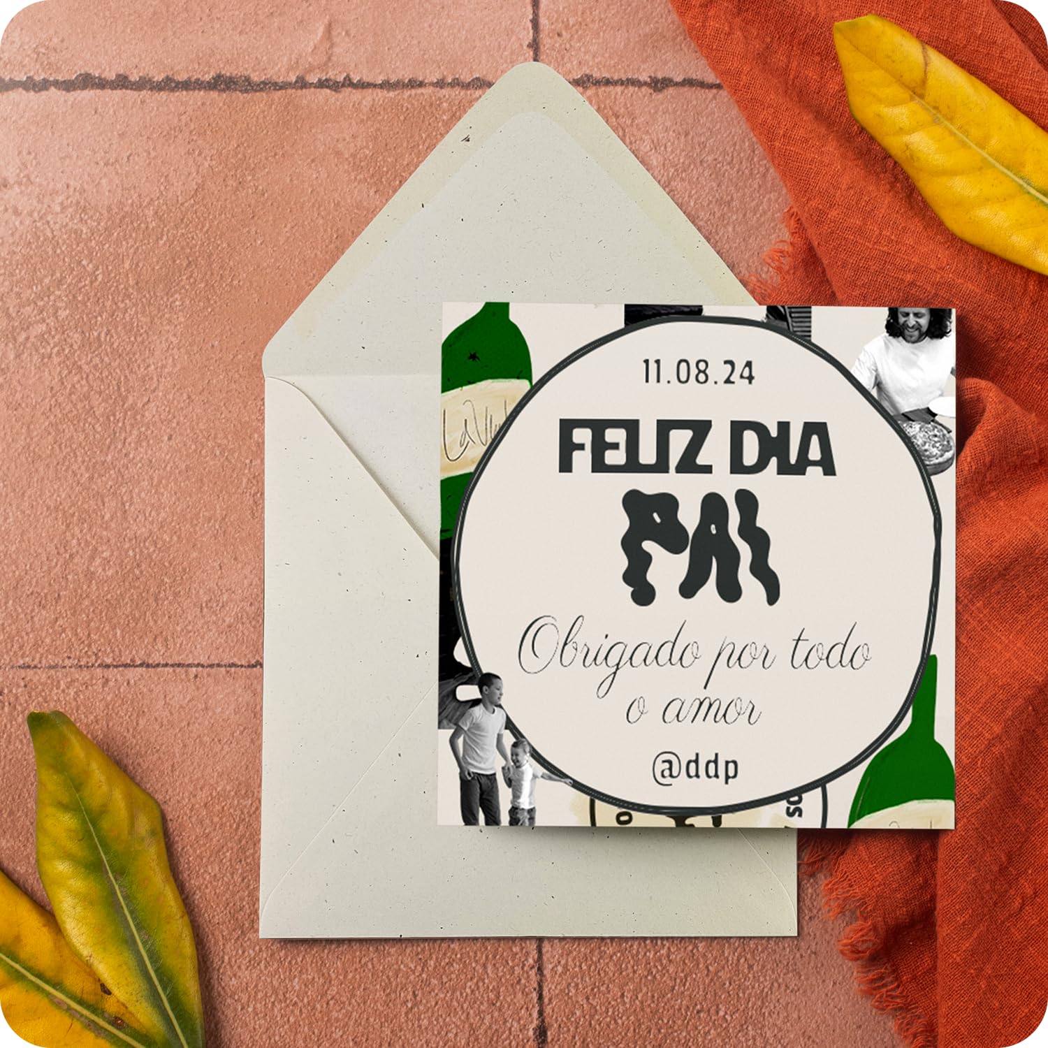 25 Buste Ecru DL 22x11cm - Carta Riciclata Flora Anice Per Inviti E Lettere