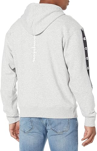 Miniatura 2 de Champion Sudadera con capucha ancha para hombre con cinta, sudadera de forro polar de peso medio para hombre, sudaderas con capucha Champion para