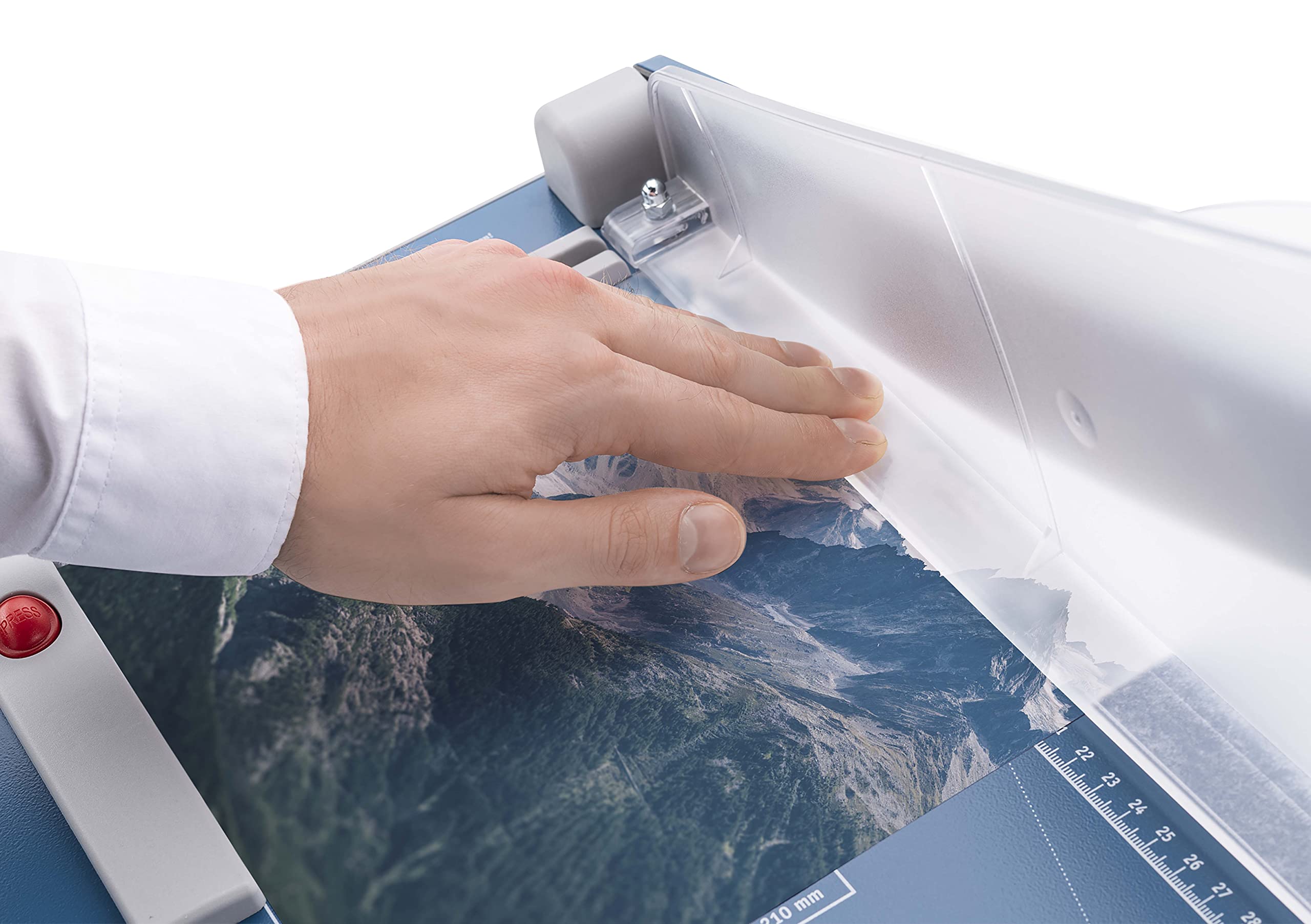 Dahle 560 Papierschneider (Format bis DIN A4, 25 Blatt Schneidleistung) Schnittlänge 340 mm