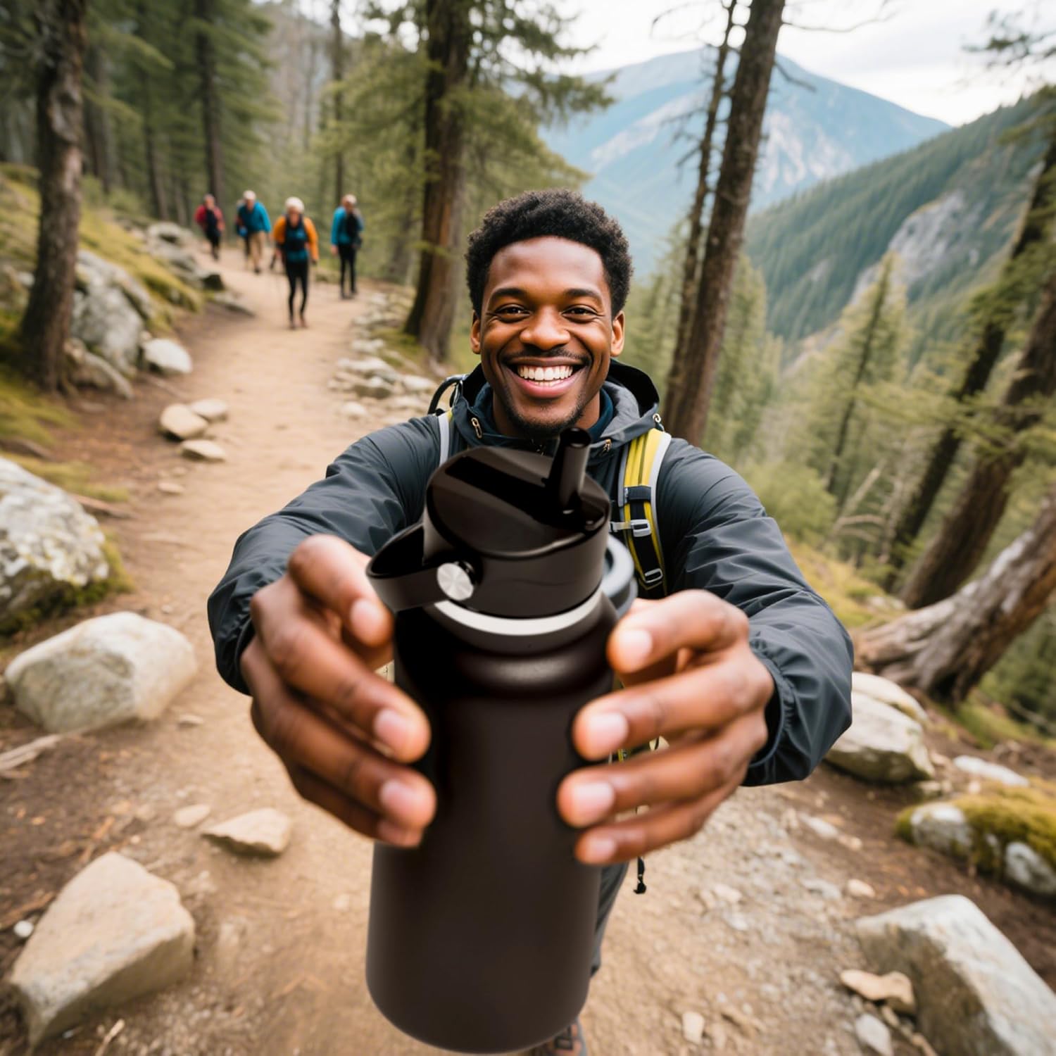 Straw Lid for Hydro Flask Wide Mouth, Lids with Straw for Hydroflask 12 16 18 20 32 40 oz Wide Mouth, Replacement Straw Cap for Hydroflask, Top Sport Bottle Lid (Cobalt) - Image 9