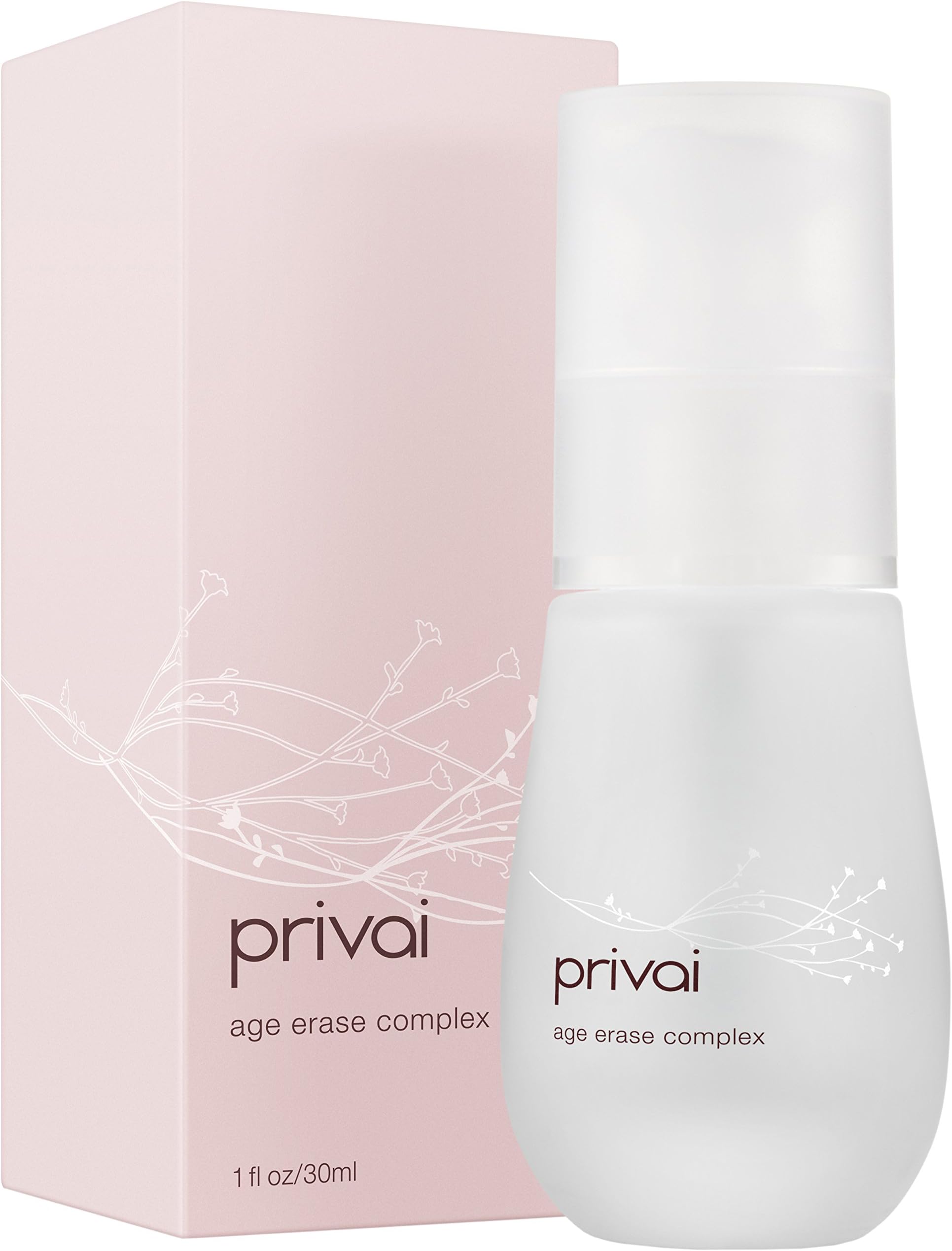 Age Erase Complex - Natural Anti-Aging Face Serum with Glycolic Acid (1 Fluid Ounce, 30 Milliliters)