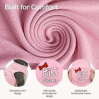 Vista 2 de Parisian Pet - Camiseta para perros y gatos, con texto en inglés Big Sister, 2XS