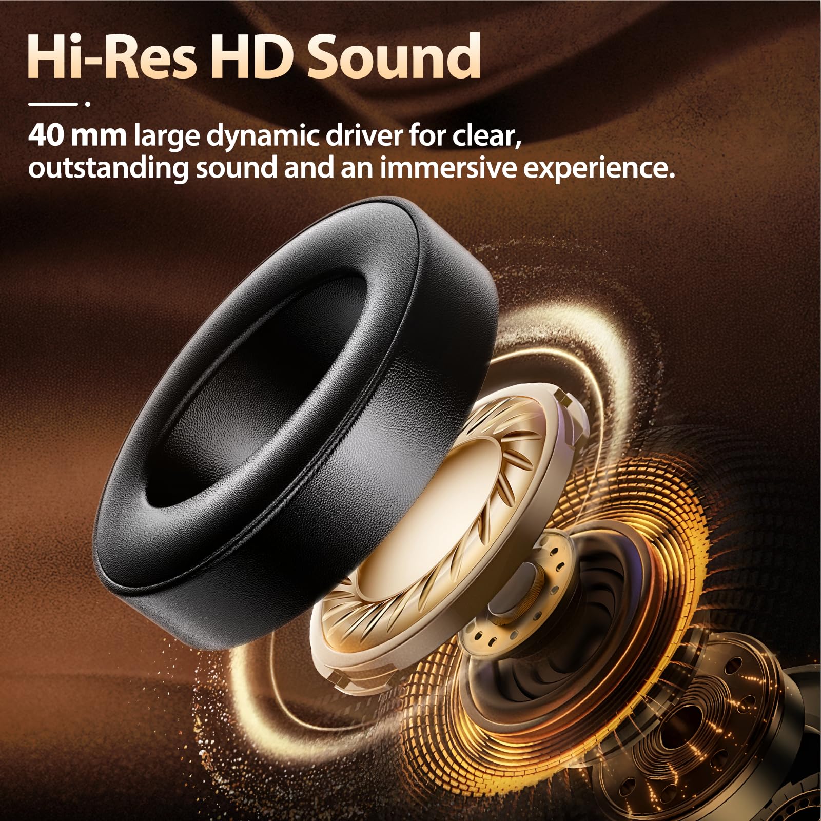 INFURTURE Cuffie over-ear cablate con design ergonomico USB-C con memory foam, suono e struttura in metallo resistente, perfette per pendolari, giochi, uso in studio, viaggi, escursionismo, sport