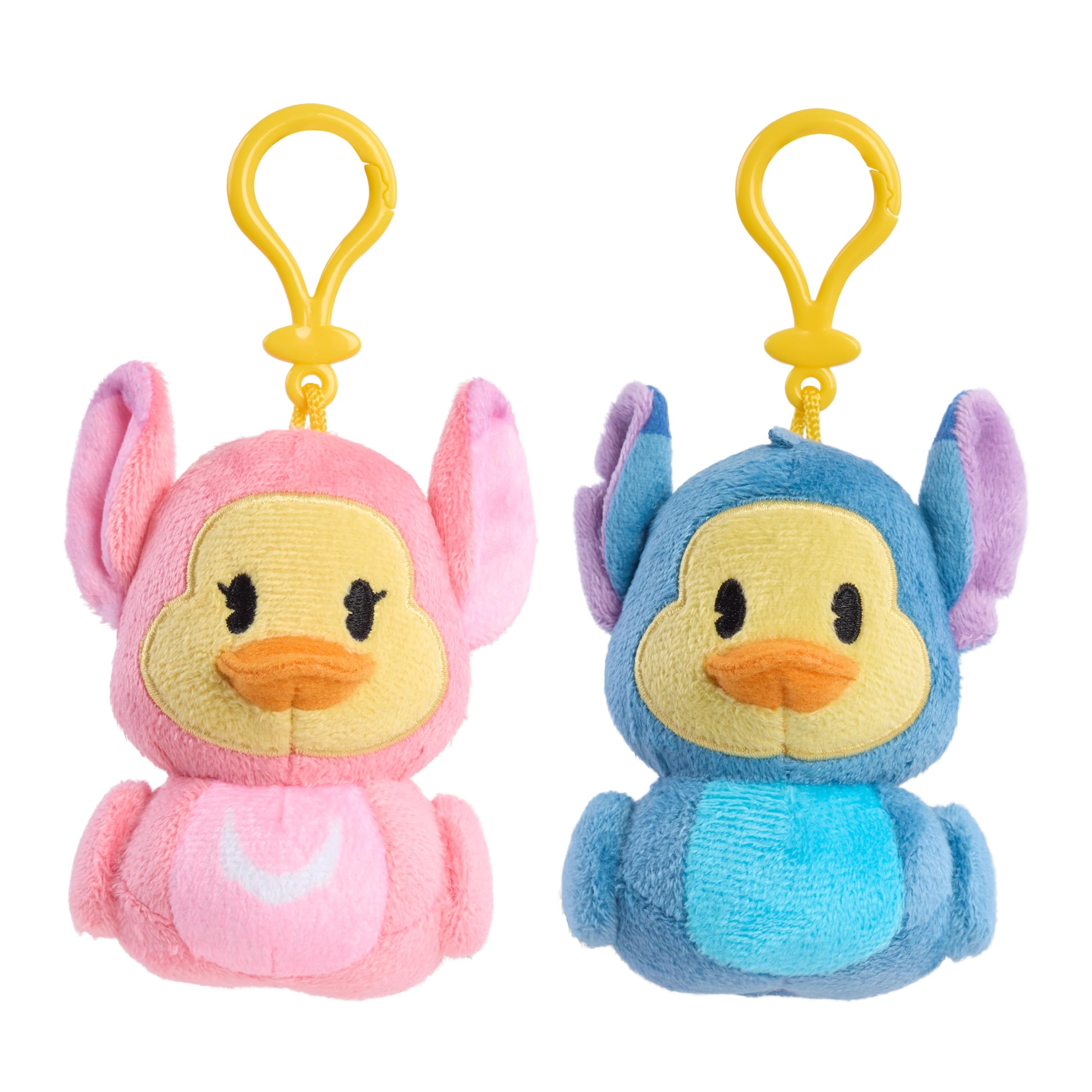 Disney Duckalooz - Paquete combinado de puntada de felpa con clip, Stitch