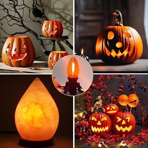 Miniatura 12 de 4 juegos de cable de accesorios C7 con una bombilla LED, cable blanco de 6 pies, con certificación UL, C7, luces LED de aldea de Navidad