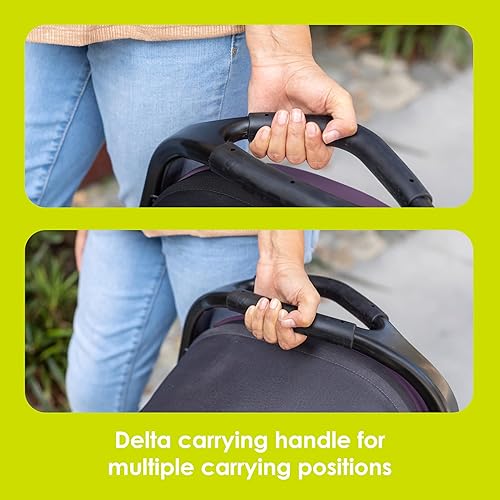 Miniatura 7 de Baby Trend Asiento de coche infantil de elevación segura, Dash Plum