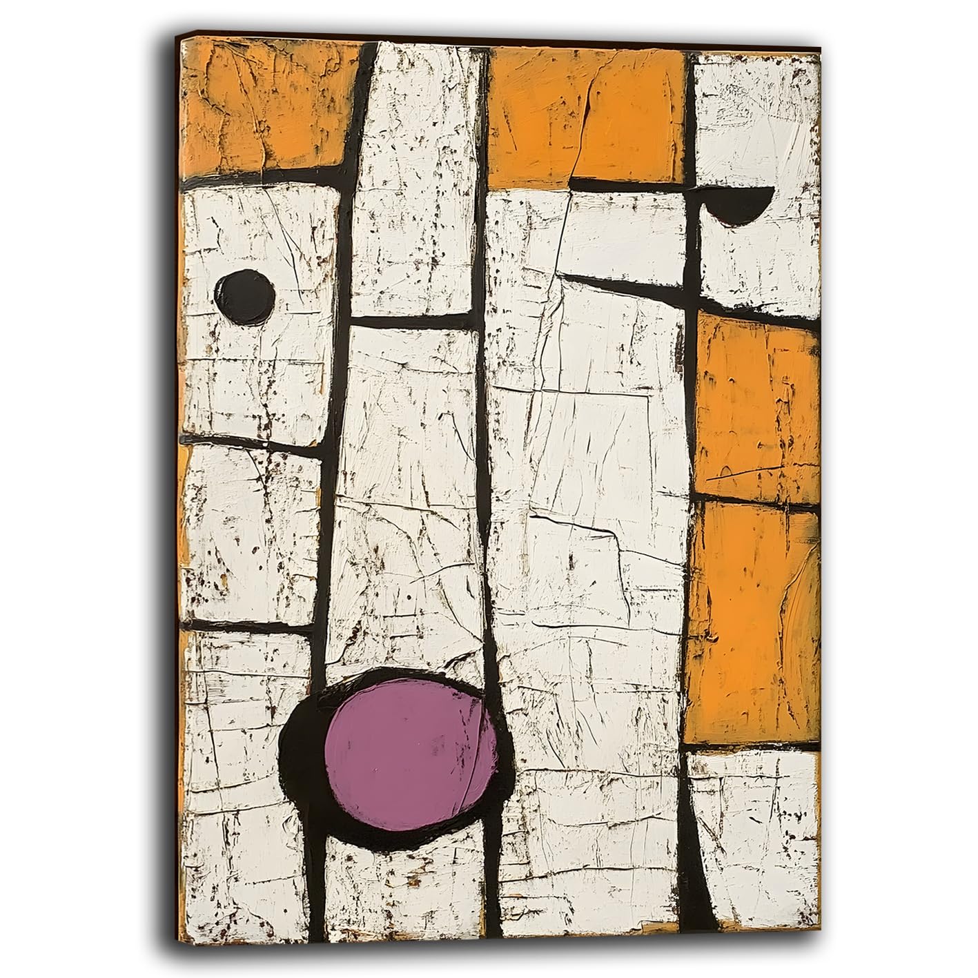 Quadro Moderno Verticale Astratto Soggiorno Industrial Quadri moderni Astratti da Parete grande Stampa su tela Canvas Decorazione muro Arredo Camera da letto Cucina (12, 50x70 cm, Canvas intelaiato)