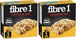 FIBRE 1 Delights Cinnamon Bun Flavour Bars, Naturally Flavoured, Snack Bars, Pack of 5 Cinnamon Bun Bars