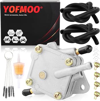 Fuel Pump Compatible with EZGO Golf Cart 25294-G1 S-5146 2-Cycle Engine 25294G1 S5146 Gas Club Car 1990 1/2 thru - 1991 1992 1993