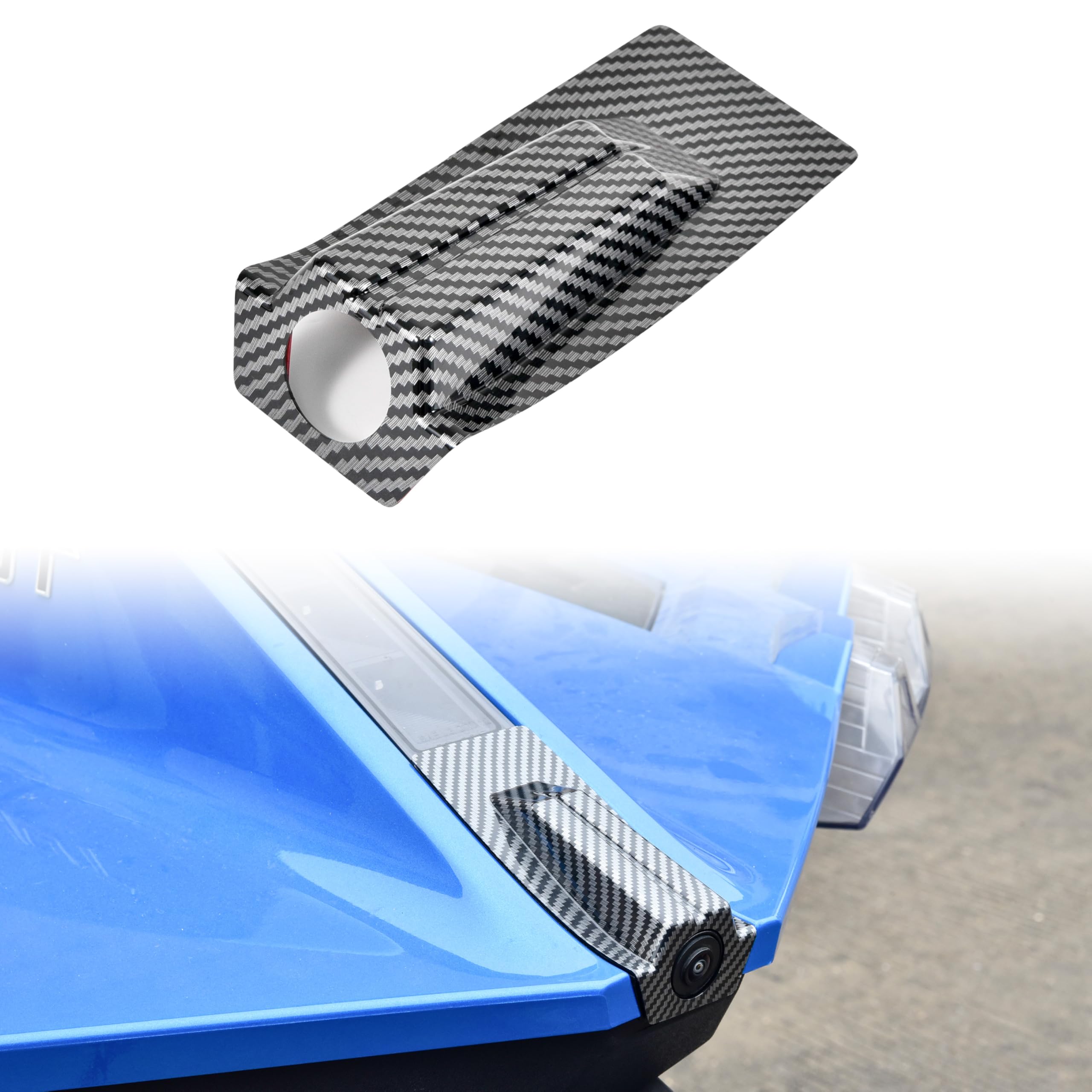 SAUTVS Rear Camera Trim Cover for Polaris Slingshot 2020-2024 Accessories