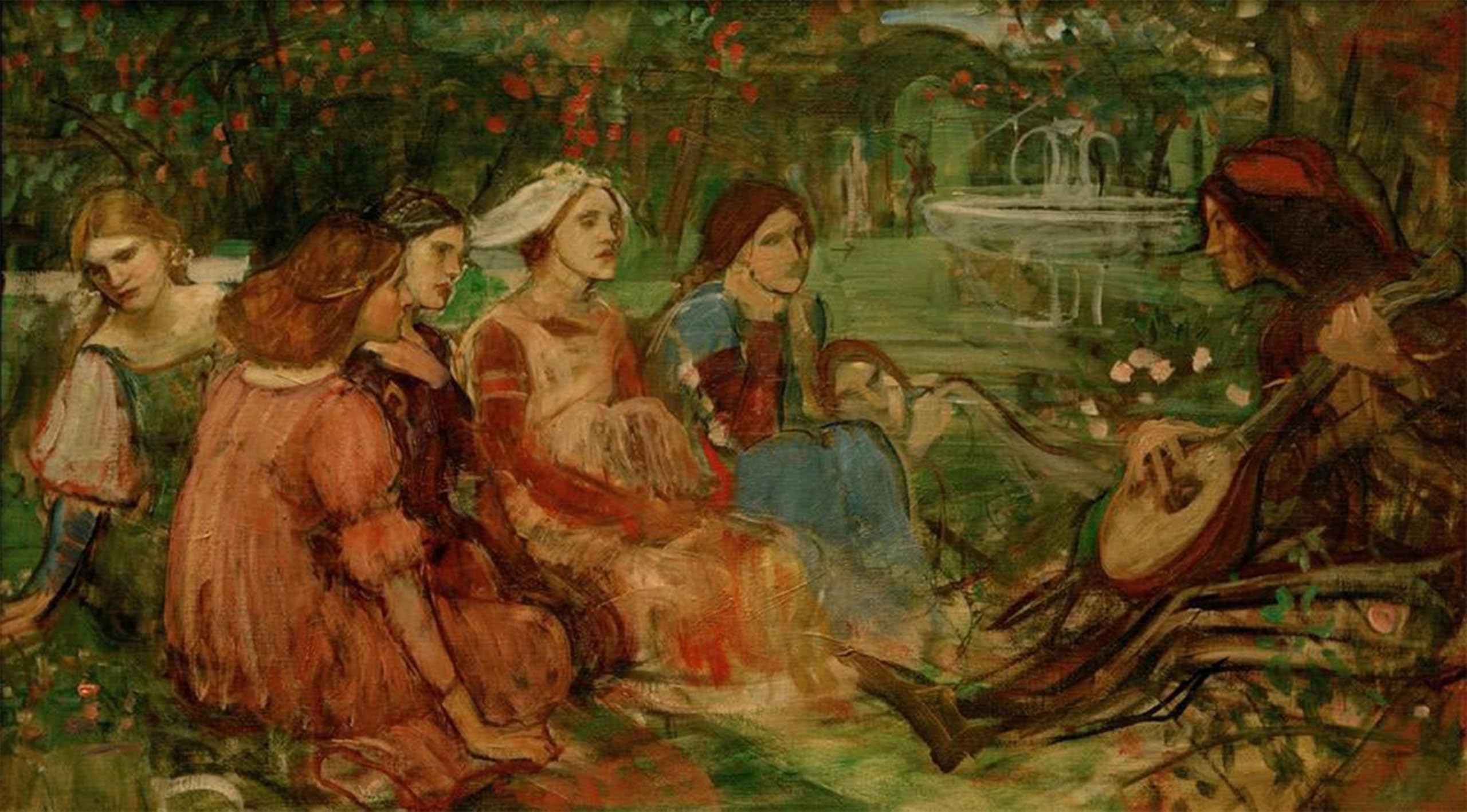 ARTXLXXBN Famous Print Painting Colorful Art Print Mariamne by John William Waterhouse Canvas Art Decorations for Home Decor 60x90cm