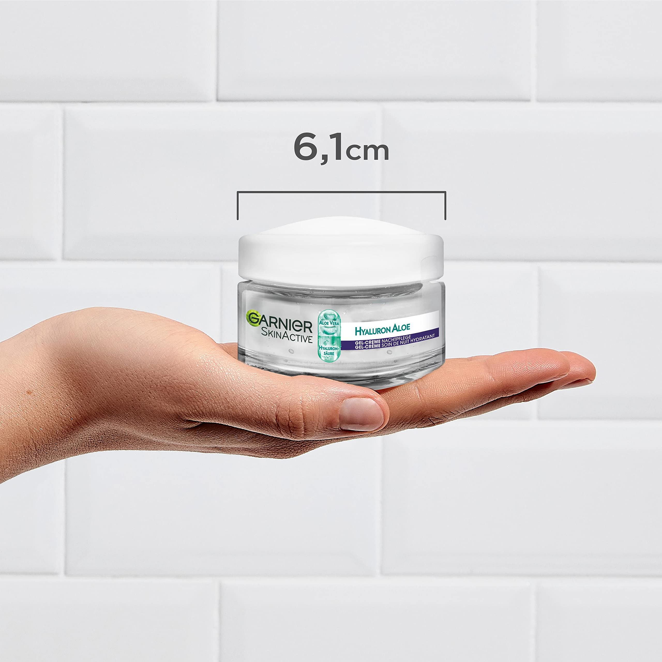 Garnier Hyaluronic Aloe Hydra Booster Gel Cream Night Cream Moisturising  and Refreshing 50 ml : Amazon.de: Beauty