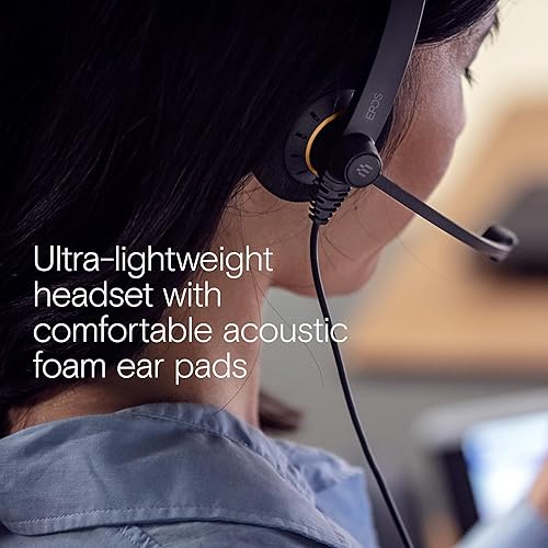Miniatura 10 de EPOS Sennheiser Consumer Audio SC 60 USB ML (504547) - Auriculares empresariales de doble cara | Para Skype Empresarial | con sonido HD, micrófono