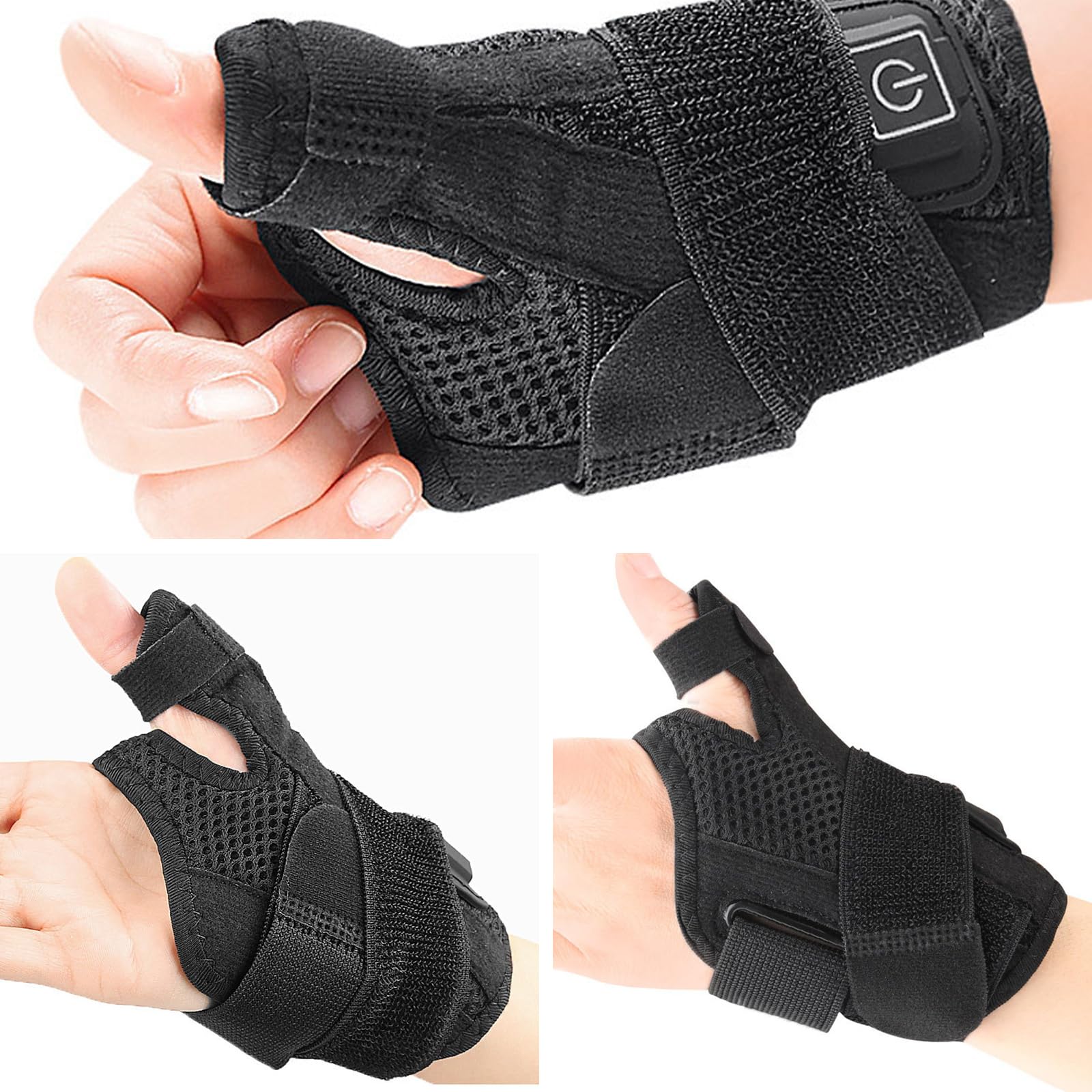 Muñequera térmica para muñeca con calefacción por USB, práctica muñequera térmica para trabajadores de oficina