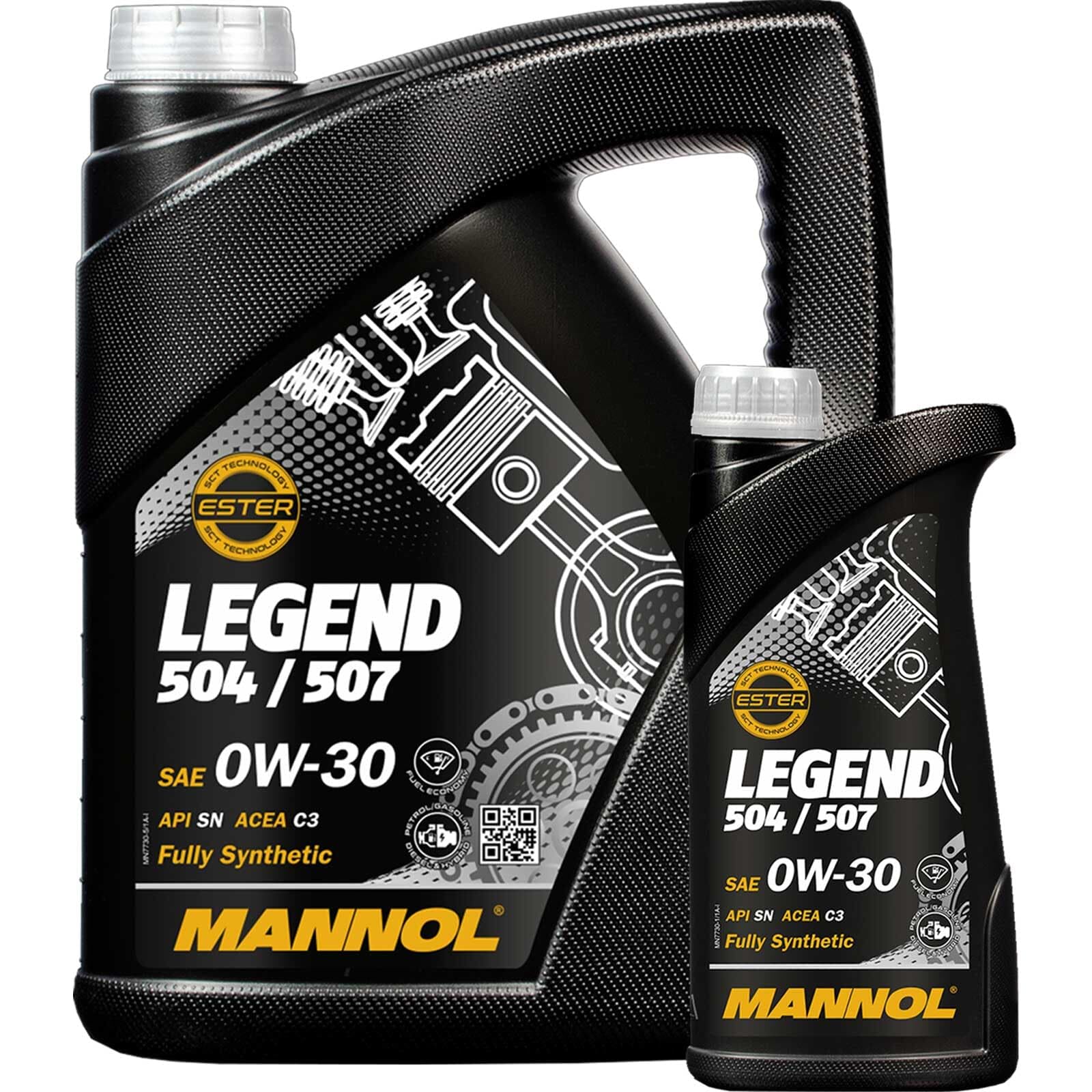 1x5+1x1 L Mannol Legend 7730 0W30 Öl