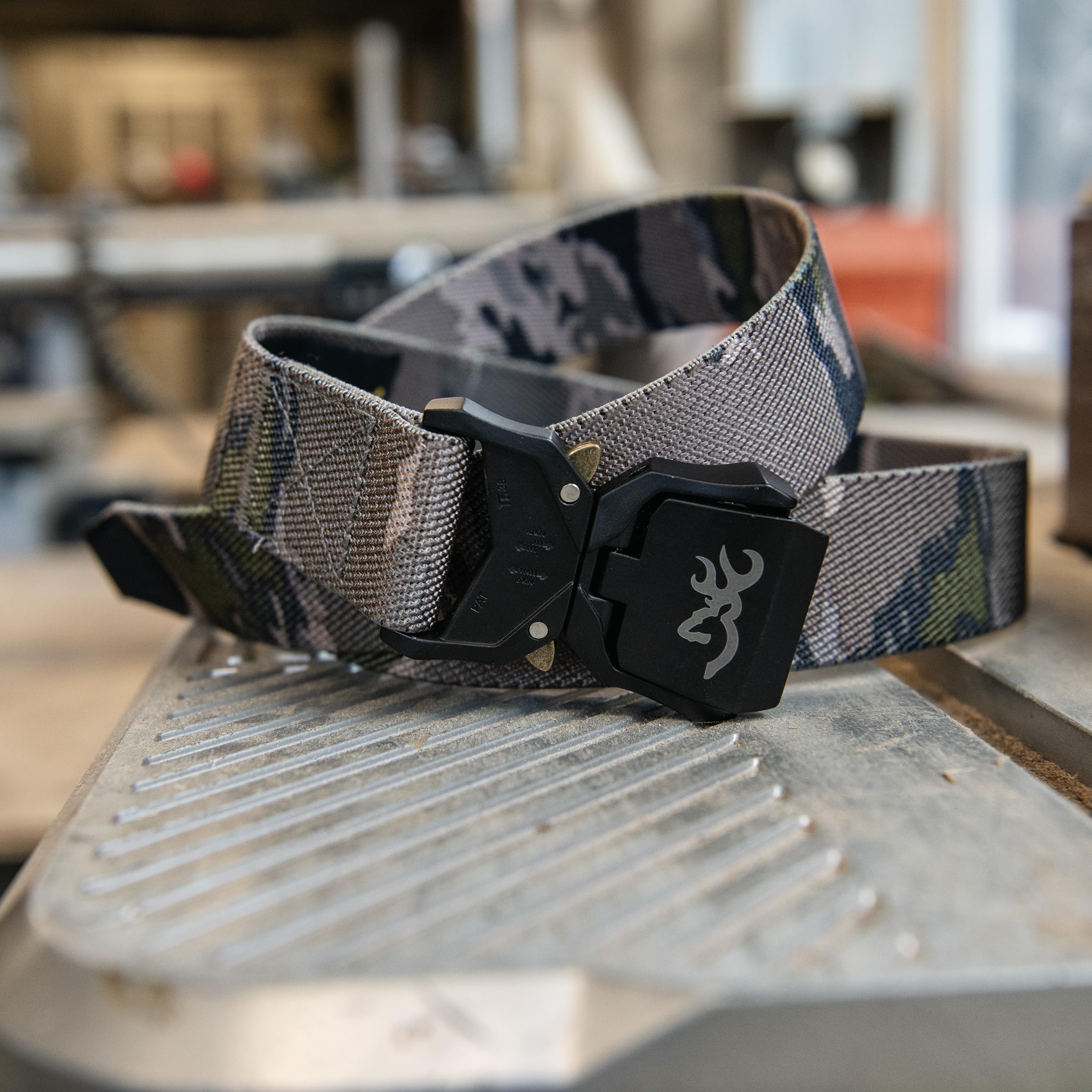 Browning Camden Belt Ceinture, Noir, XL Homme