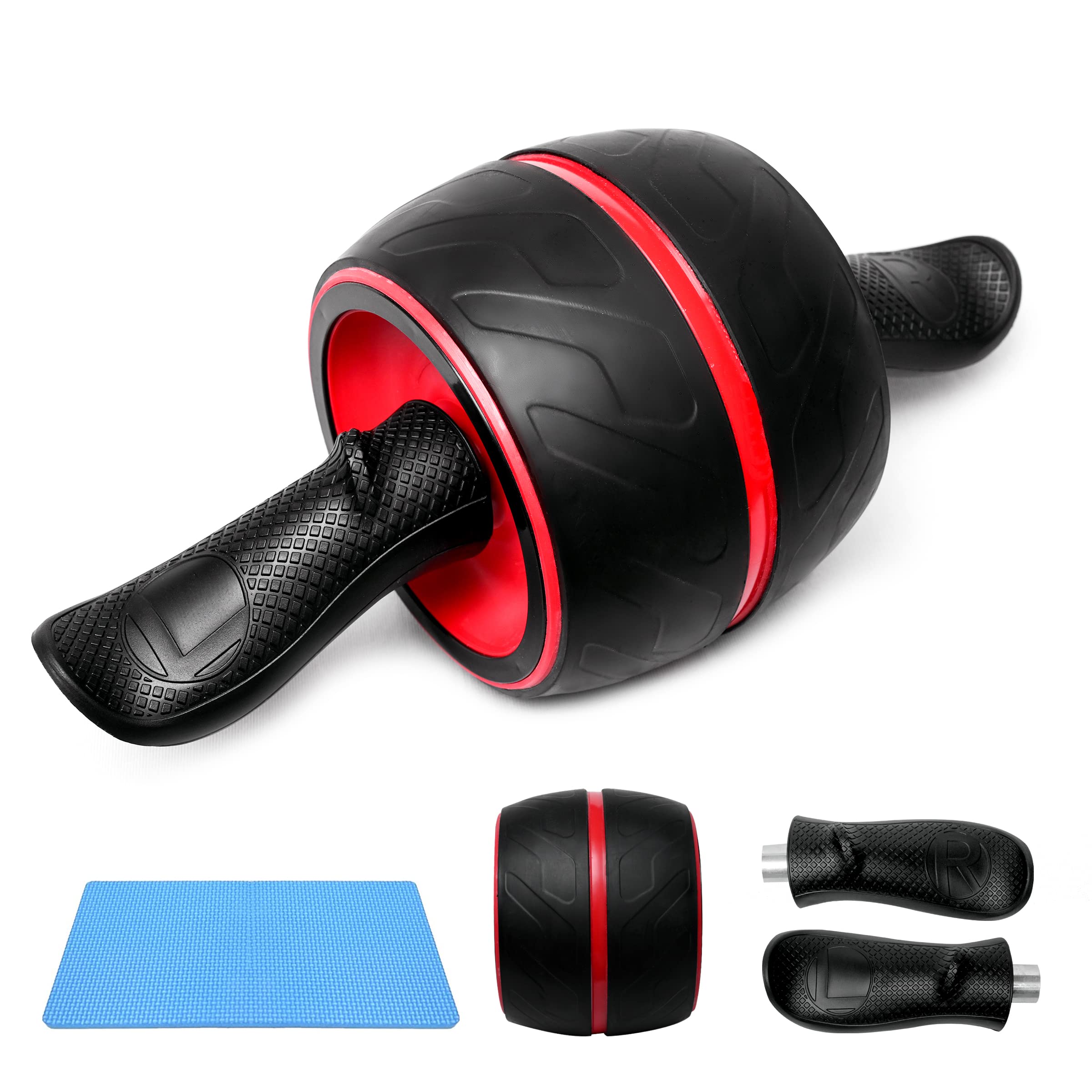 Slovic Ab Roller Wheel | Abs Workout Equipment | For Abdominal & Core Strength | Exercise Wheels for Home Gym | Built In Spring Resistance | At Home Core Workout Equipment (B0B6PSLLHW) Amazon Price History, Amazon Price Tracker