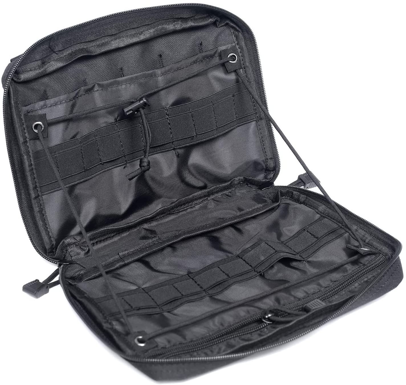 YONCONO Tactical Molle Pouch, Medical Admin EDC Utility Bag, Military Backpack Small Gear Gadget Organizer for Hunting Camping Outdoor - Image 2