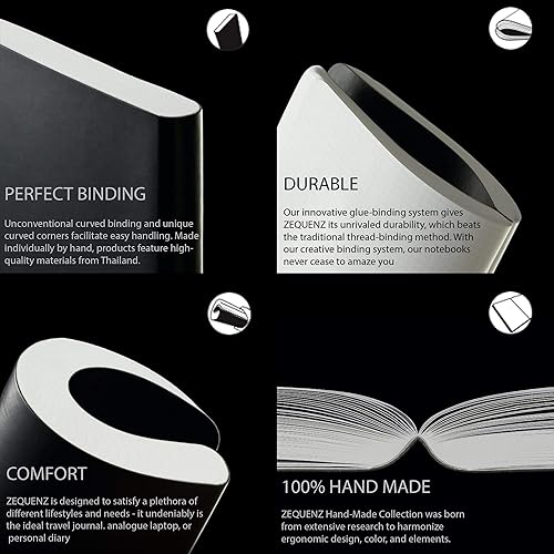 Miniatura 3 de Zequenz Cuaderno clásico de corcho A5 Cleanstyle (natural B) forrado