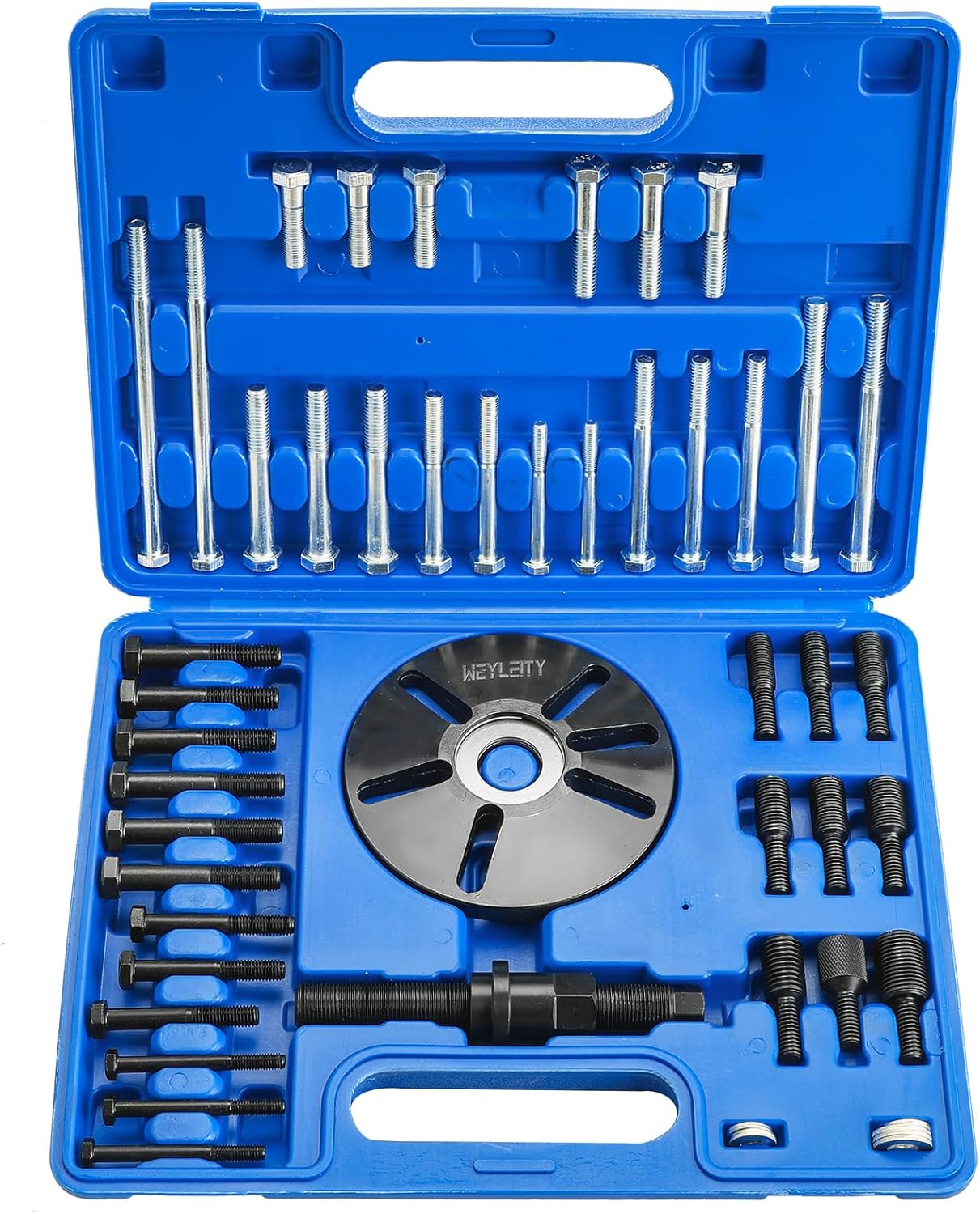 Harmonic Balancer Puller Removal & Install Tool Kit | Flywheel Remover Crankshaft Pulley Removal Steering Wheel Pulling Set Compatible with Regal Lacrosse GL8 Firstland