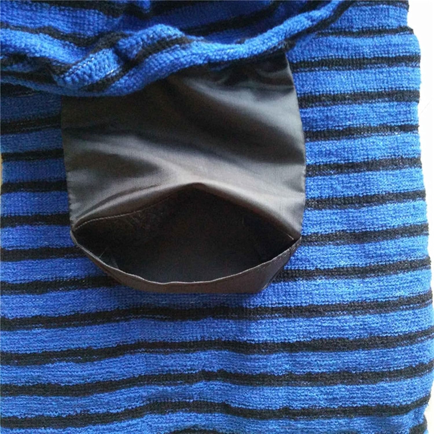 Surfboard Socks Cover 8ft Quick-Dry Surfboard Sock Surfing Protective Bag (Color : 8ft Blue and Black)