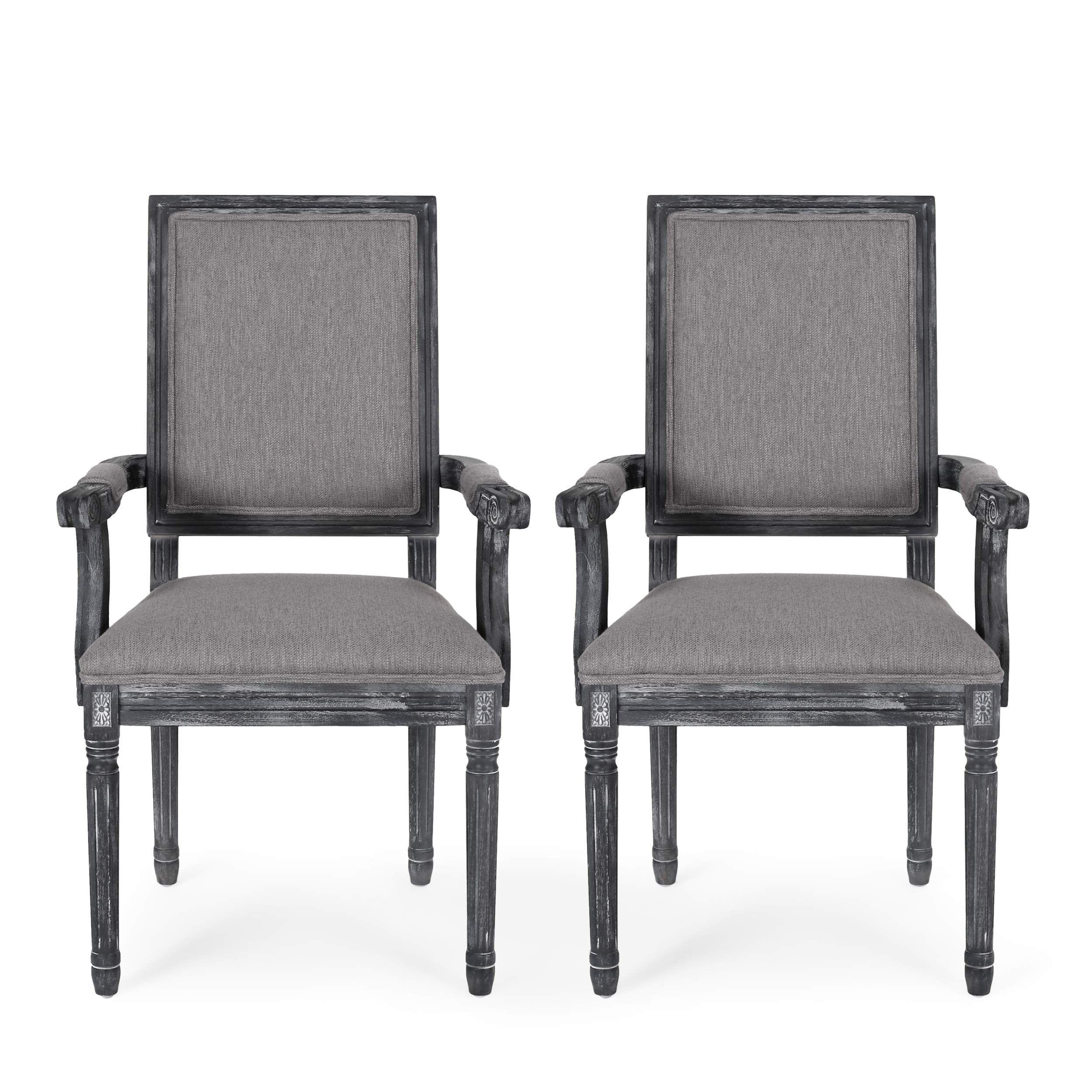 Christopher Knight Home Maria DINING CHAIR SETS, Grey