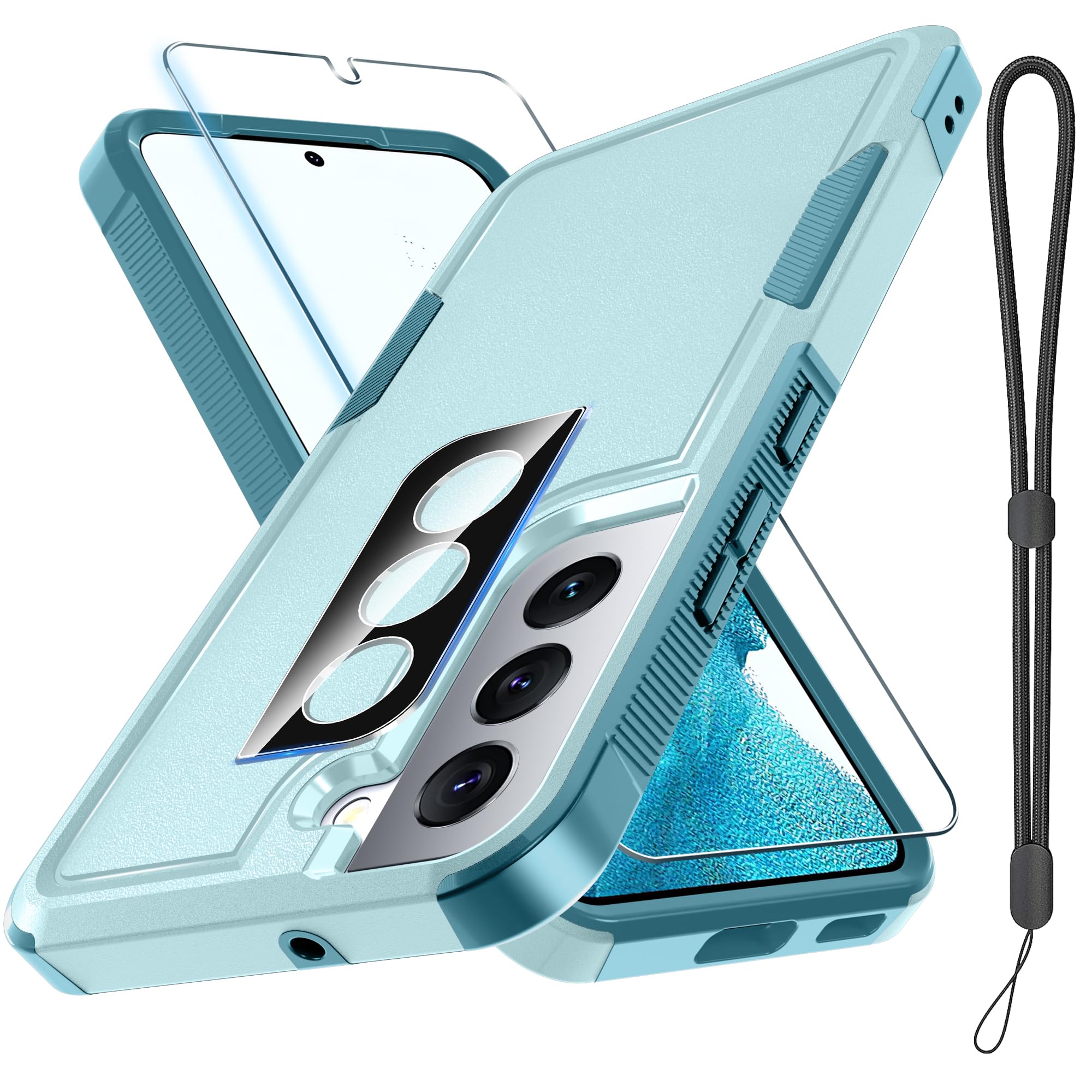 Amazon.com: for Samsung Galaxy S22 Case, Full Body Heavy