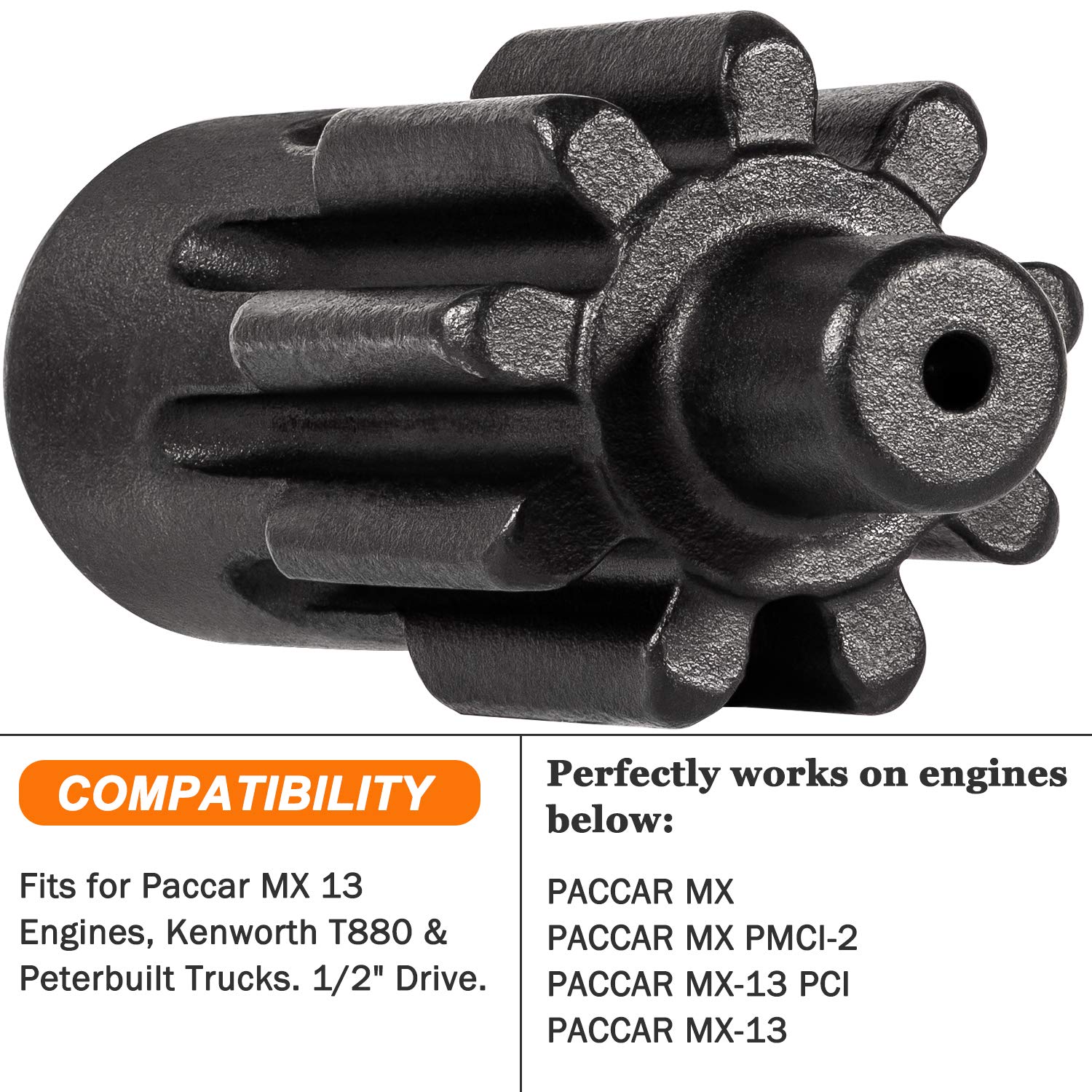 Bonbo Engine Barring Tool MX 13 Fits for Paccar Kenworth T880