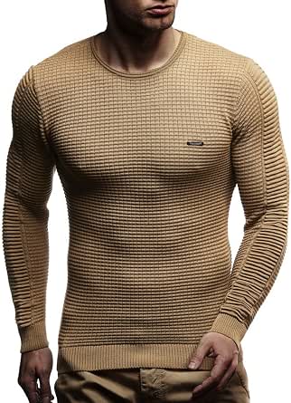 Leif Nelson Men's Oversized Long Sleeve T-Shirt Sweatshirt - Soft & Stylish Urban Basic, Size XXL Grey