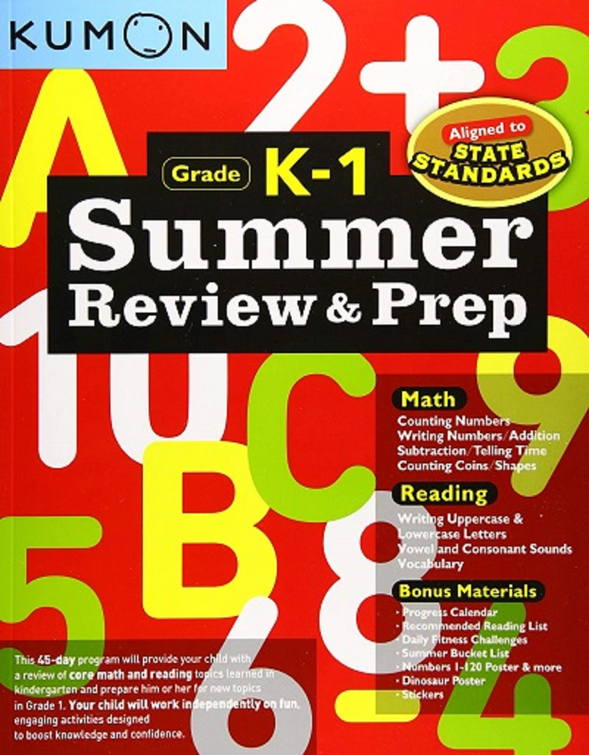 Kumon Summer Review & Prep Grades K-1