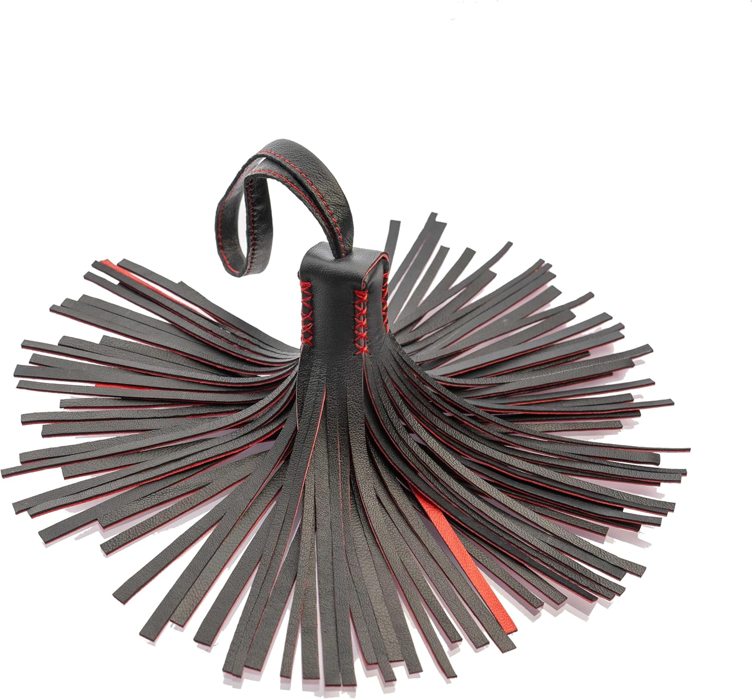 Two Colors Genuine Leather Big Charm Bag Tassel, Pendant for Bags