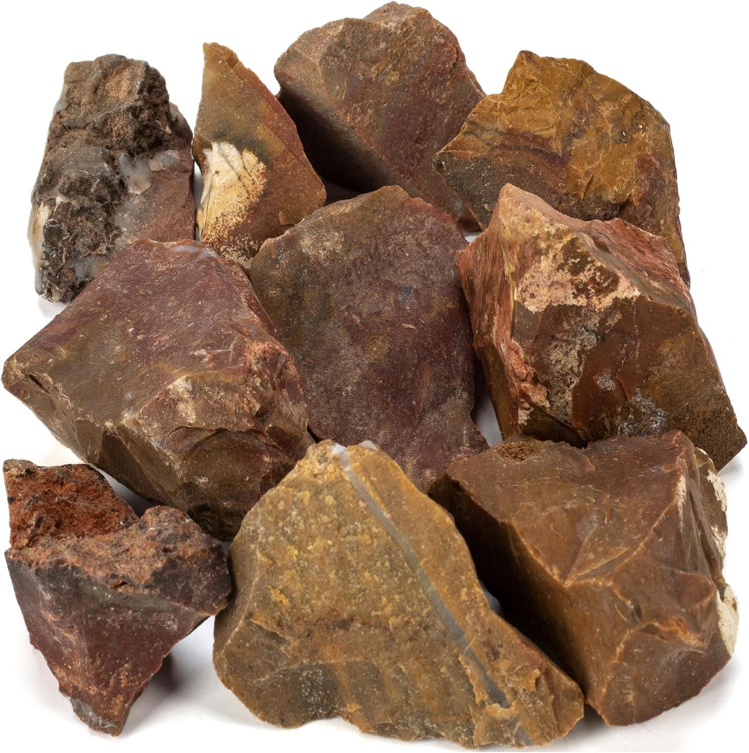 KALIFANO Rough with Healing & Calming Effects - AAA Grade High Energy Raw with Information Card - Reiki Crystal Used for Stress Relief and Tranquility (Family Owned and Operated)