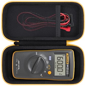 Khanka Hard Case for Fluke 101/106/107 Digital Multimeter Pocket Meter