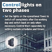 Vista 3 de Shelly Pro 2 Wi-Fi y LAN, Relé inteligente de 2 canales Automatización del hogar y de instalaciones Compatible con Alexa y Google Home