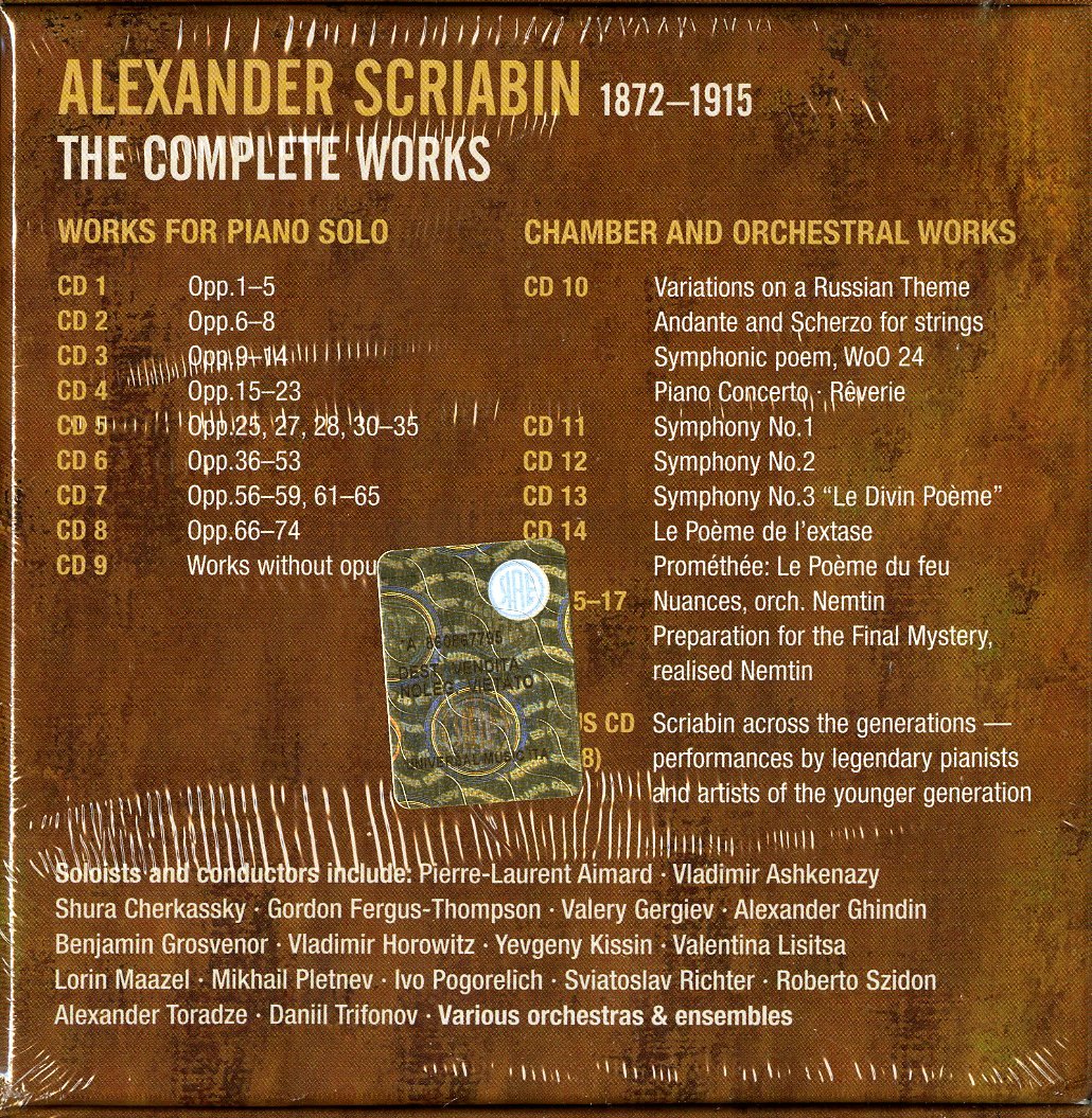 Scriabin: The Complete Works