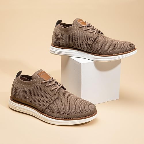 Miniatura 6 de Bruno Marc Zapatillas de malla para hombre Oxfords ligeras