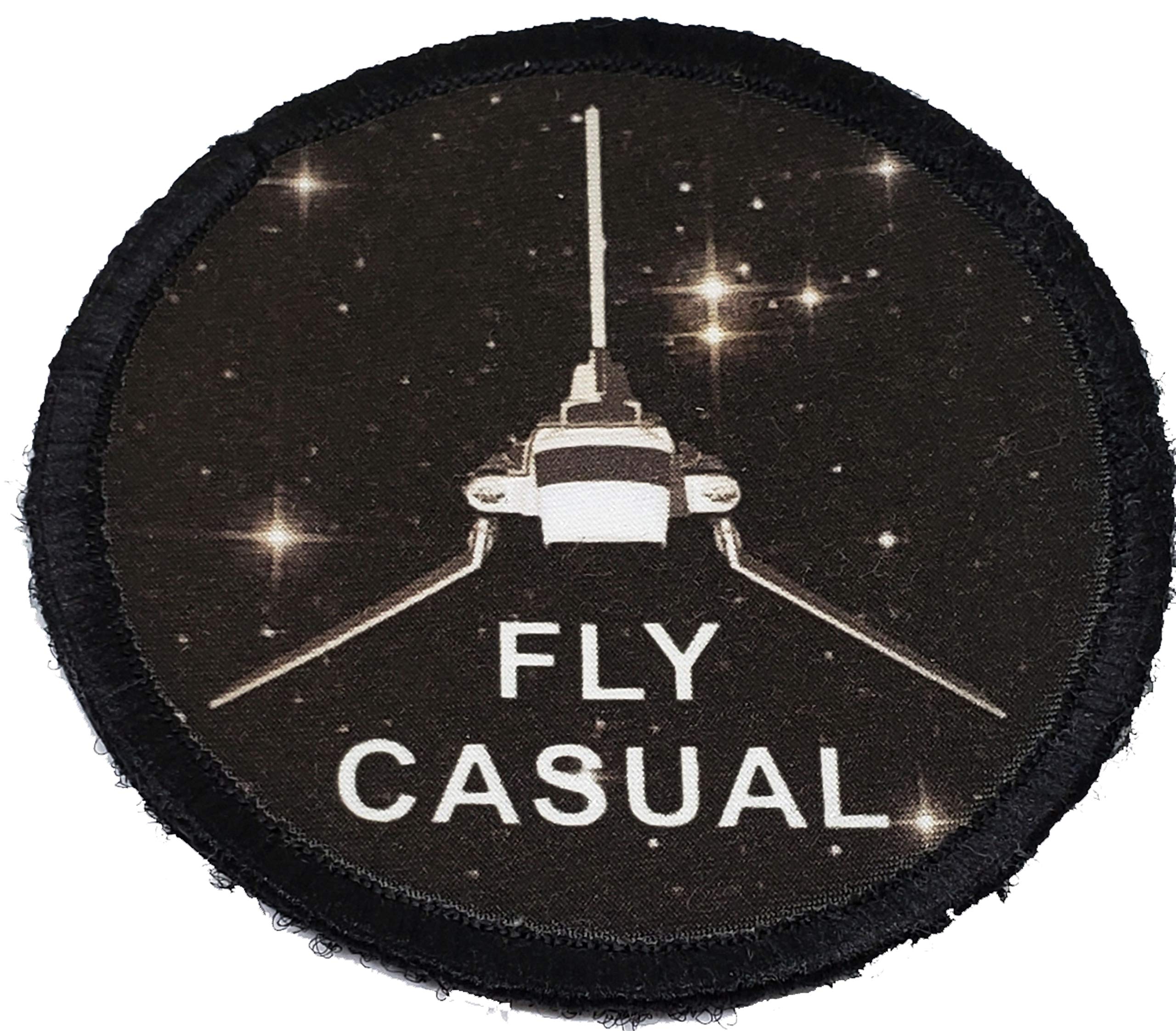 Fly Casual Star Wars Morale Patch| Tactical Patches by RedheadedTshirts for Your Plate Carrier Accessories, Star Wars Vest, Backpack, Tactical Gear, hat | Made in The USA